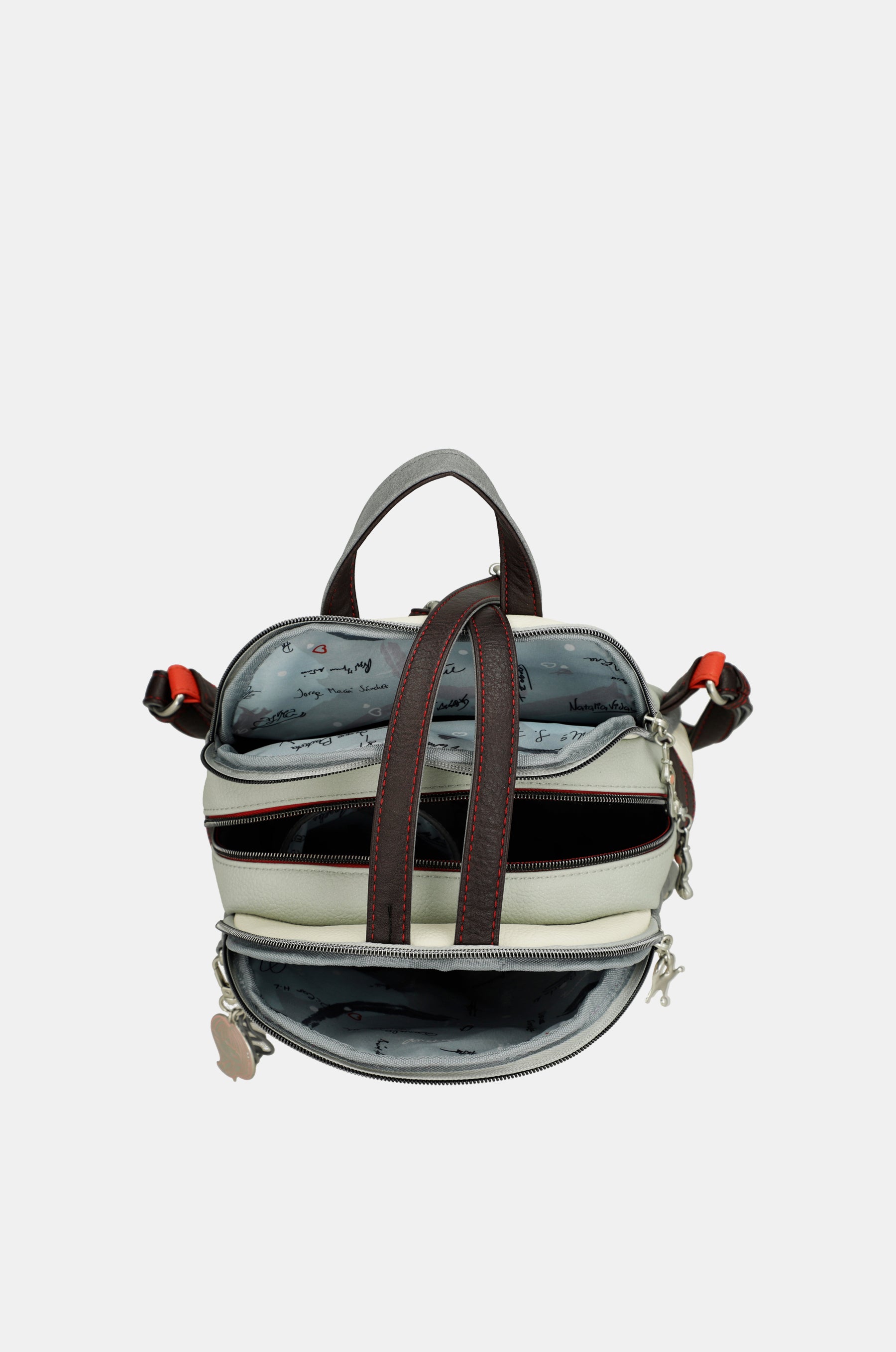 Rucksack Alma mit drei Fächern