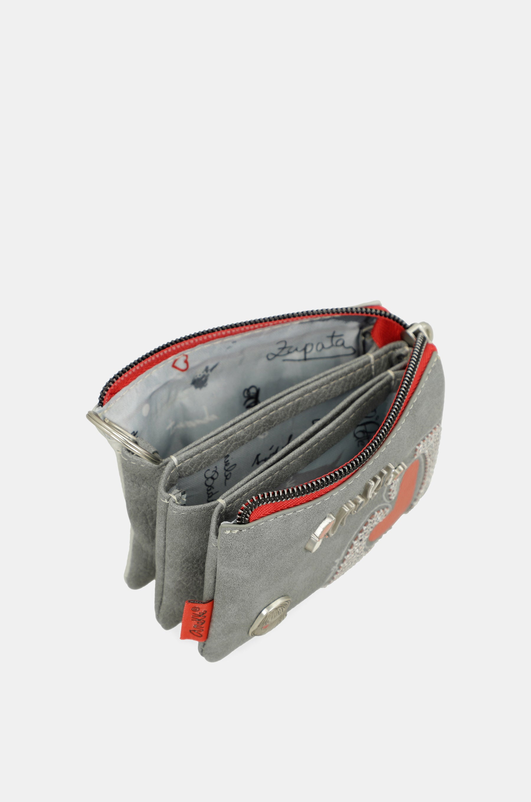 Münztasche Alma mit drei Fächern