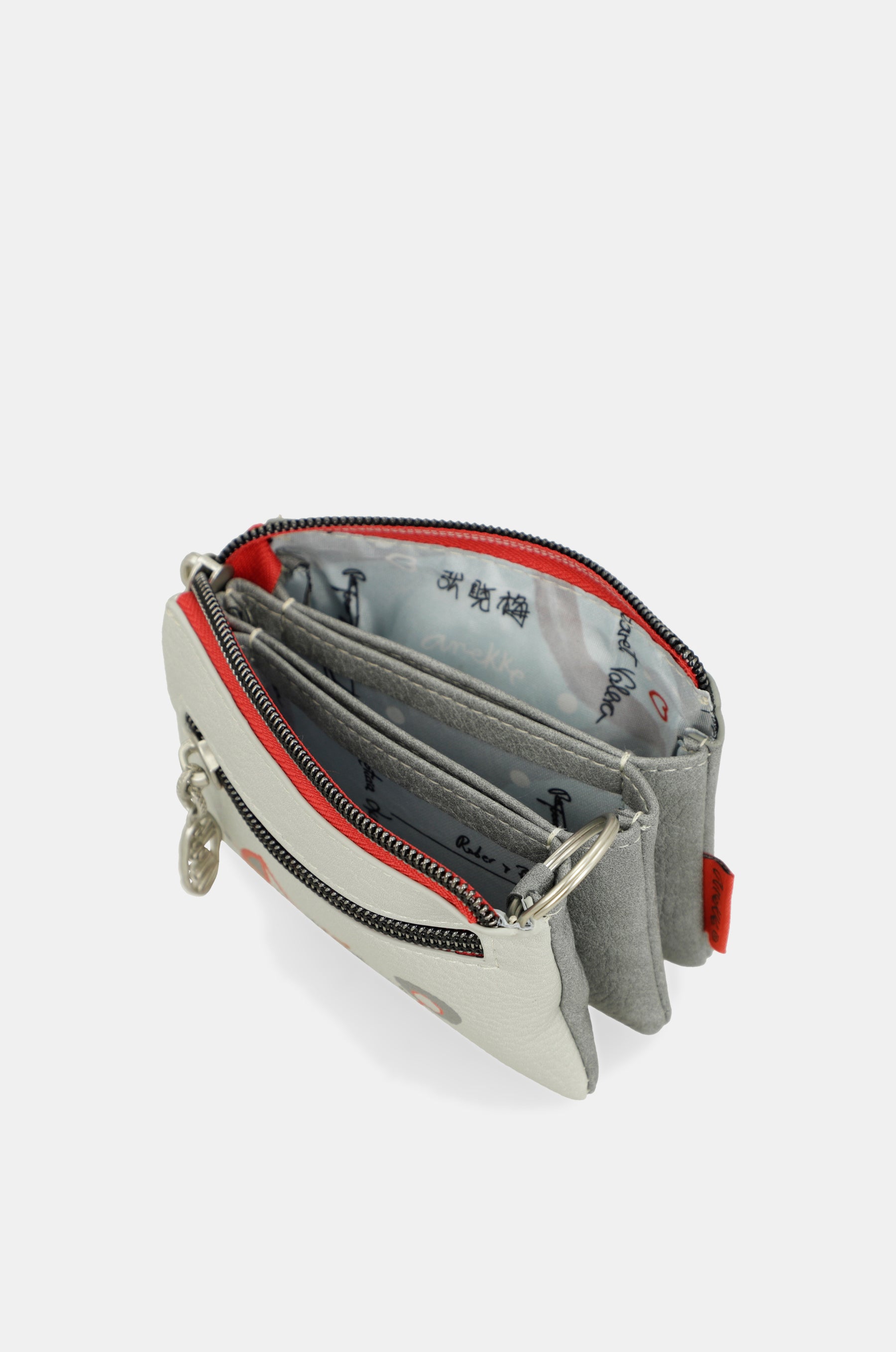 Münztasche Alma mit drei Fächern