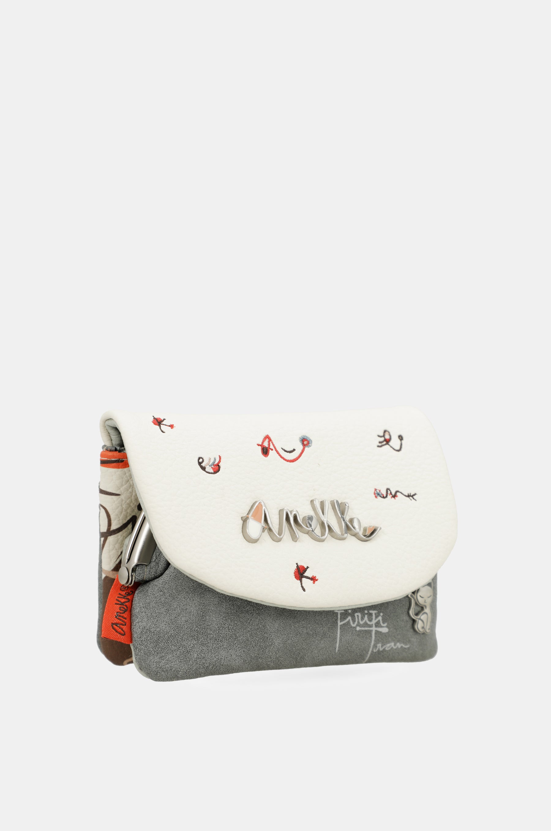Münztasche Alma mit Klappe