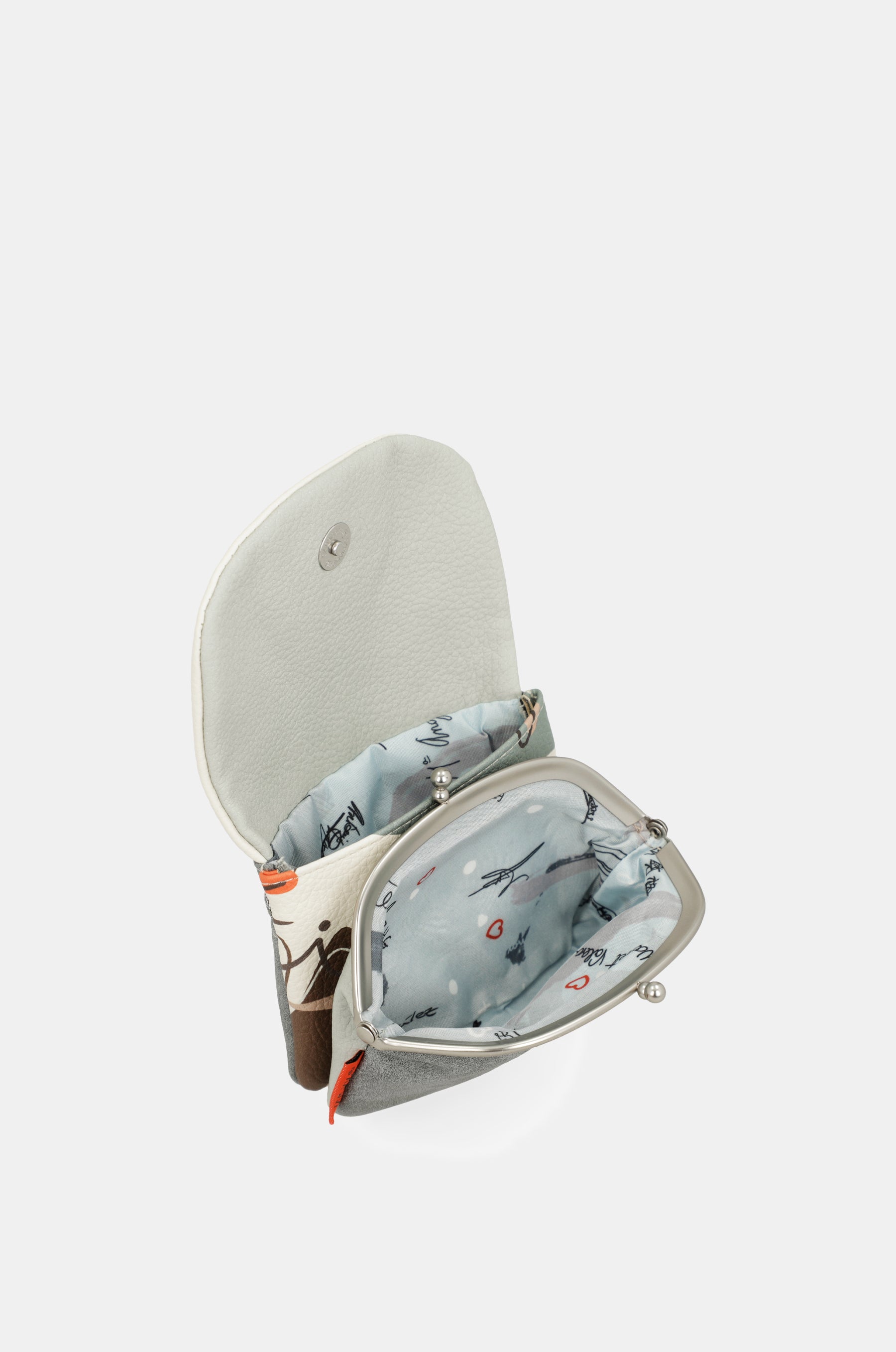 Münztasche Alma mit Klappe