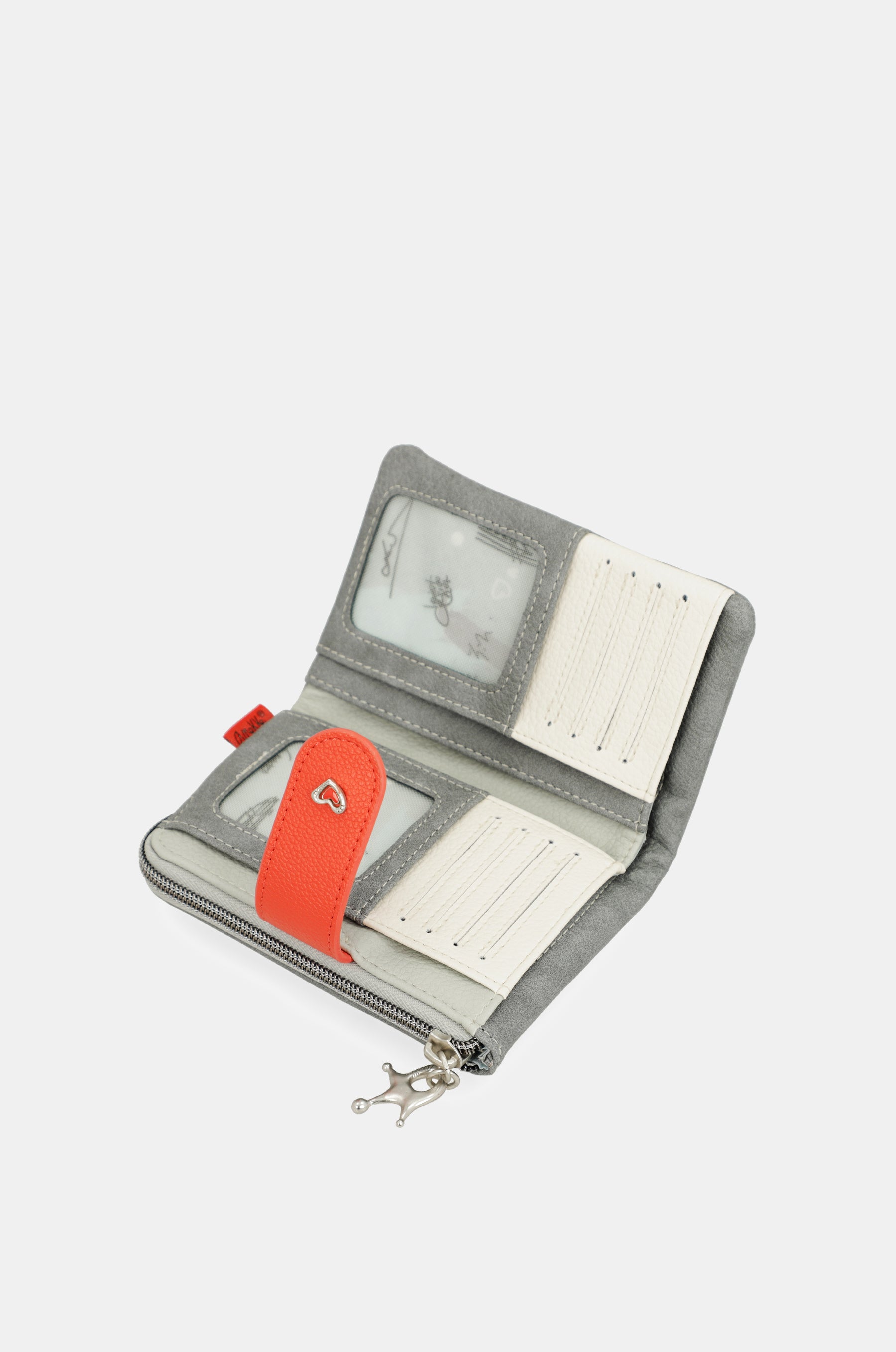 Mittleres weiches RFID-Portemonnaie Alma