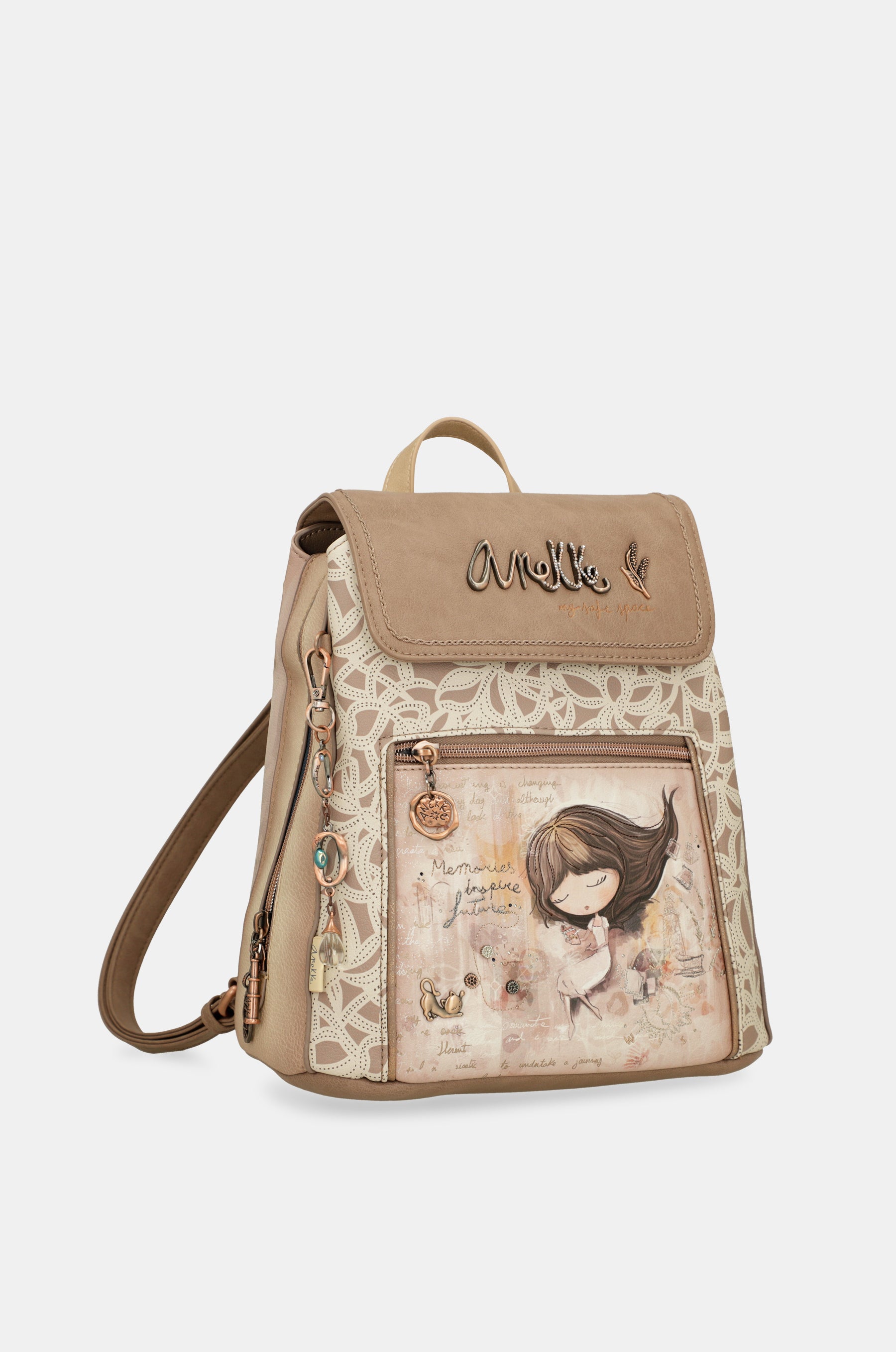 Rucksack mit Klappe Memories