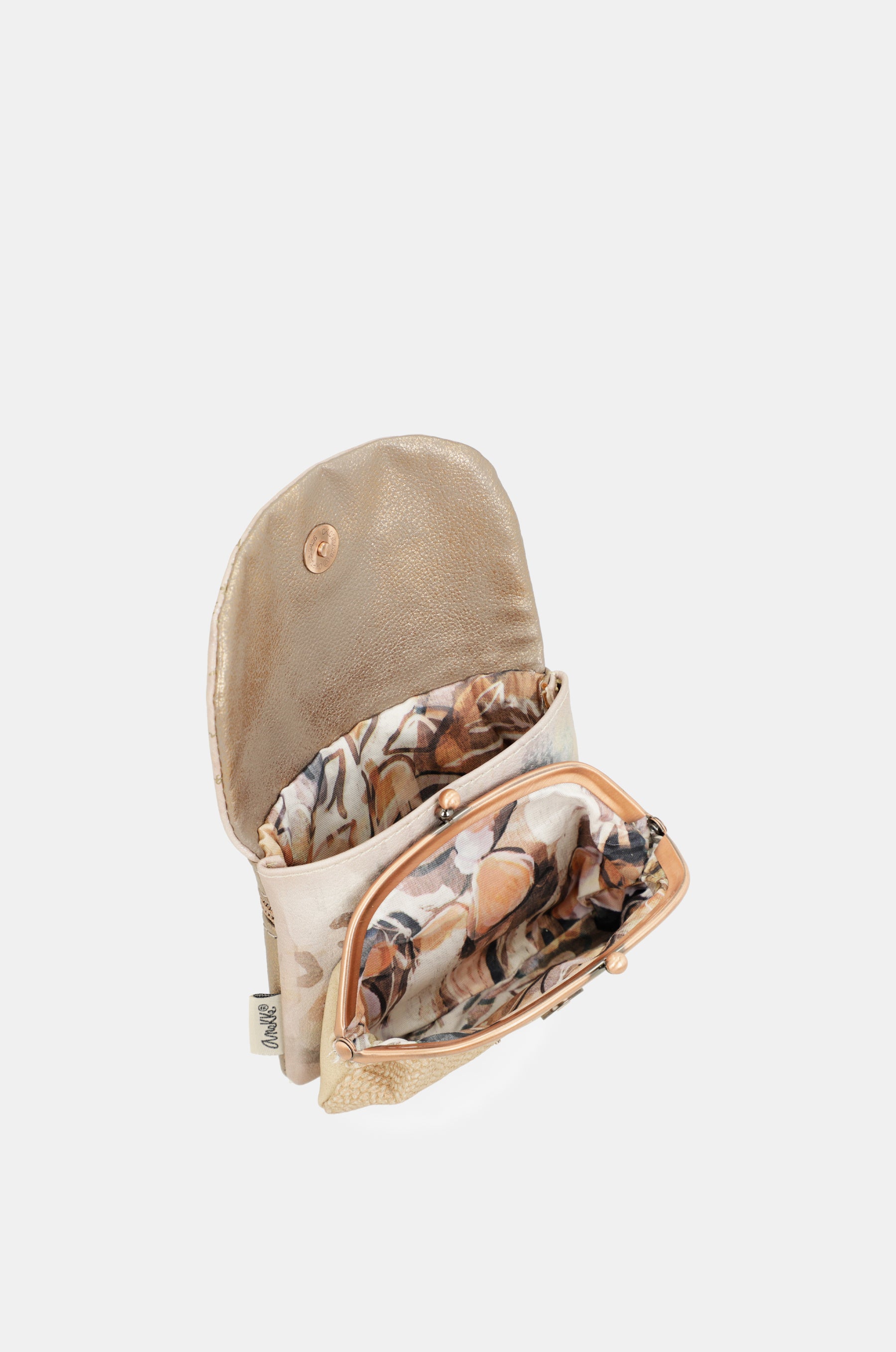 Münztasche mit Klappe Memories