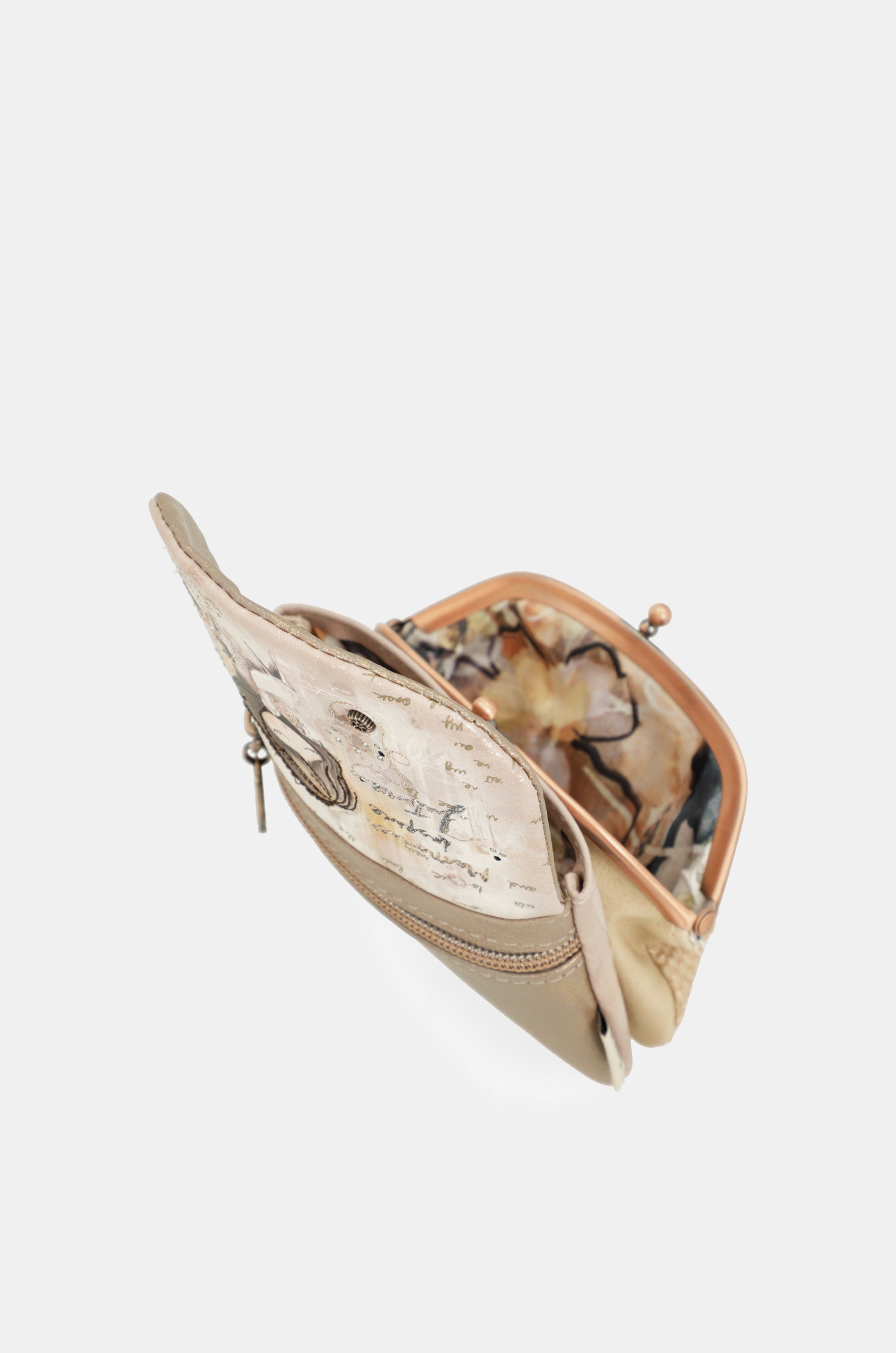 Münztasche mit Klappe Memories