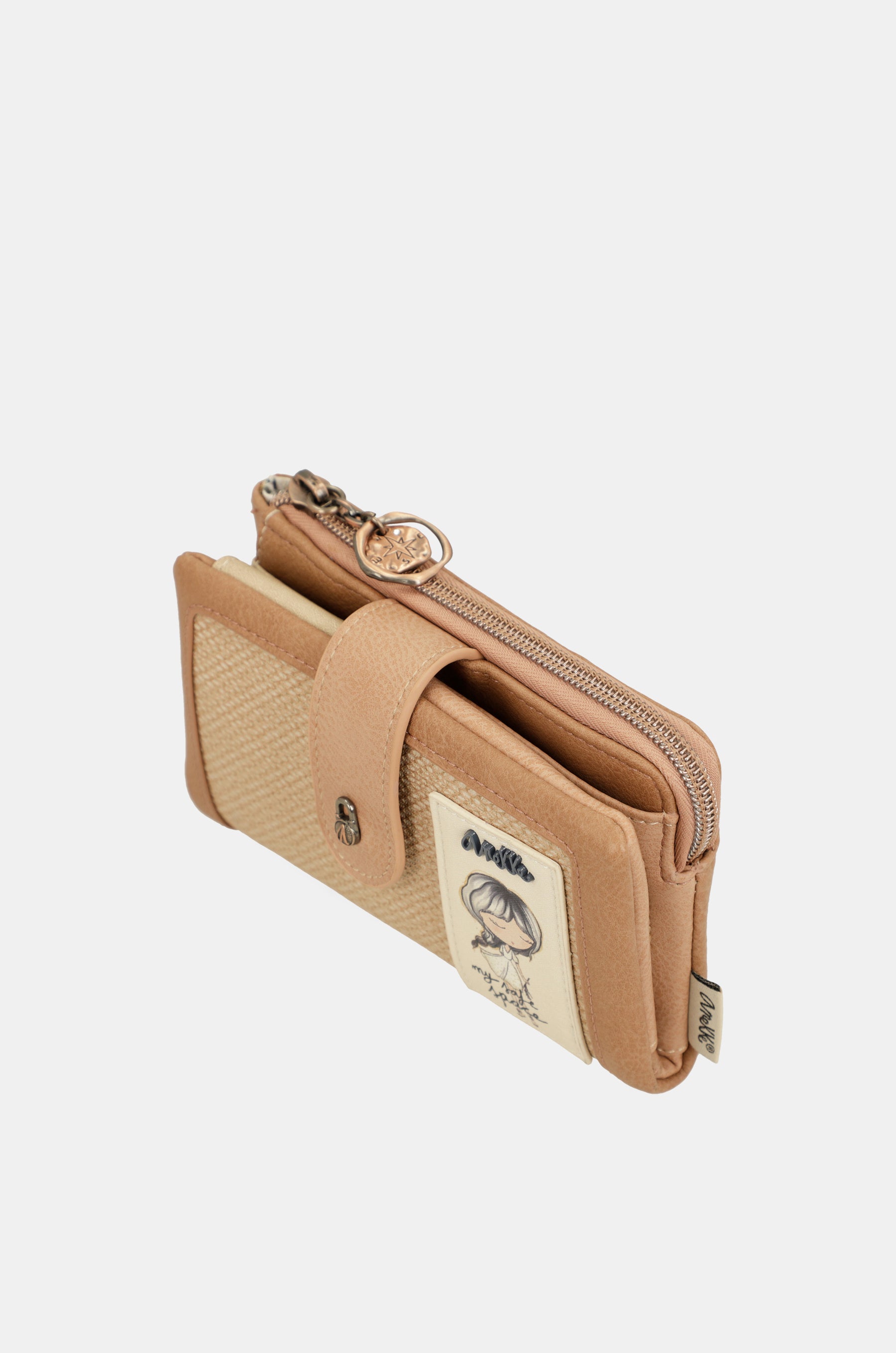 Mittleres flexibles RFID-Portemonnaie Memories