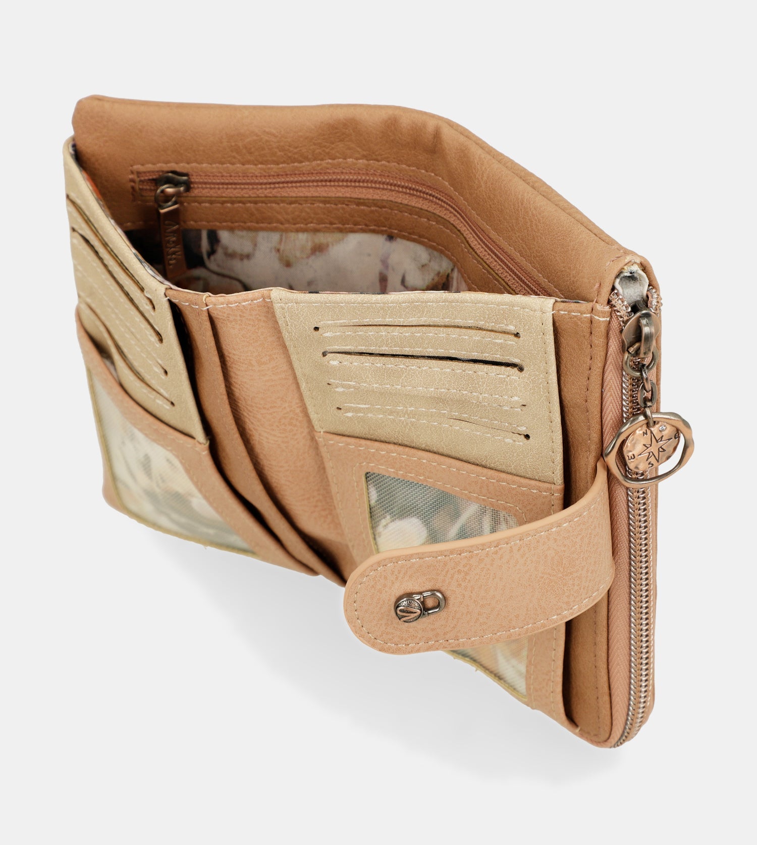Mittleres flexibles RFID-Portemonnaie Memories
