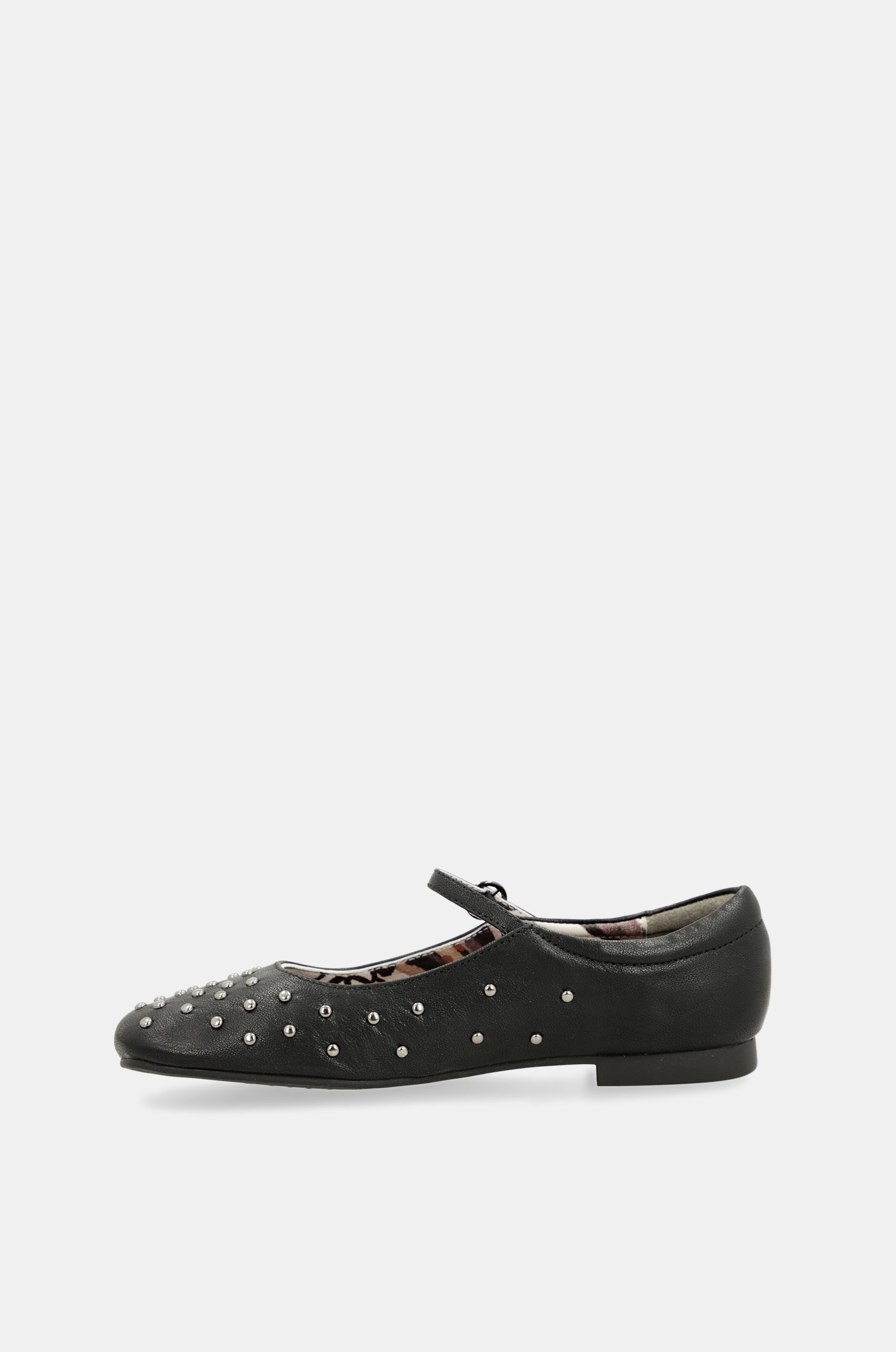 Ballerinas mit Nieten schwarz