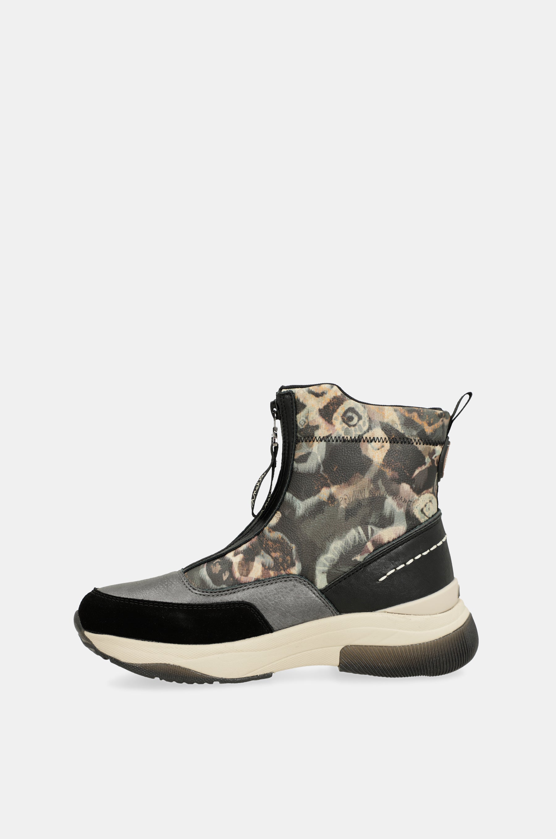Sport-Booties anthrazit gemustert