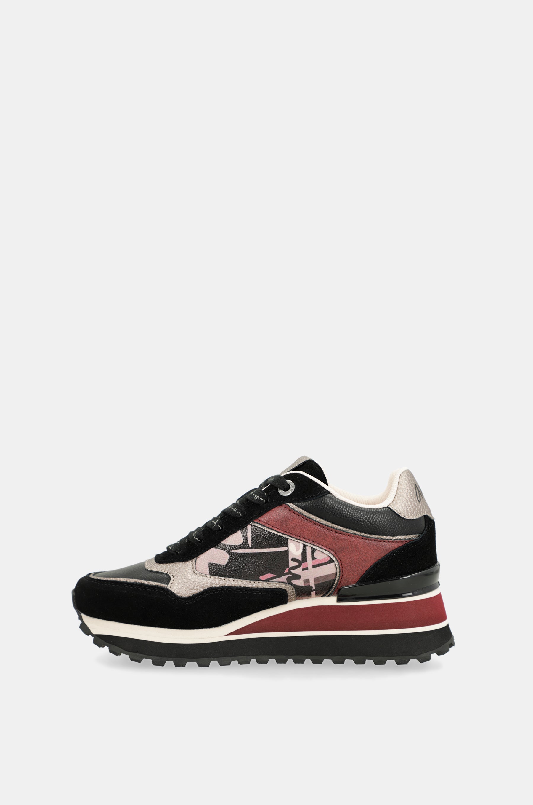 Sneakers Platform schwarz
gemustert