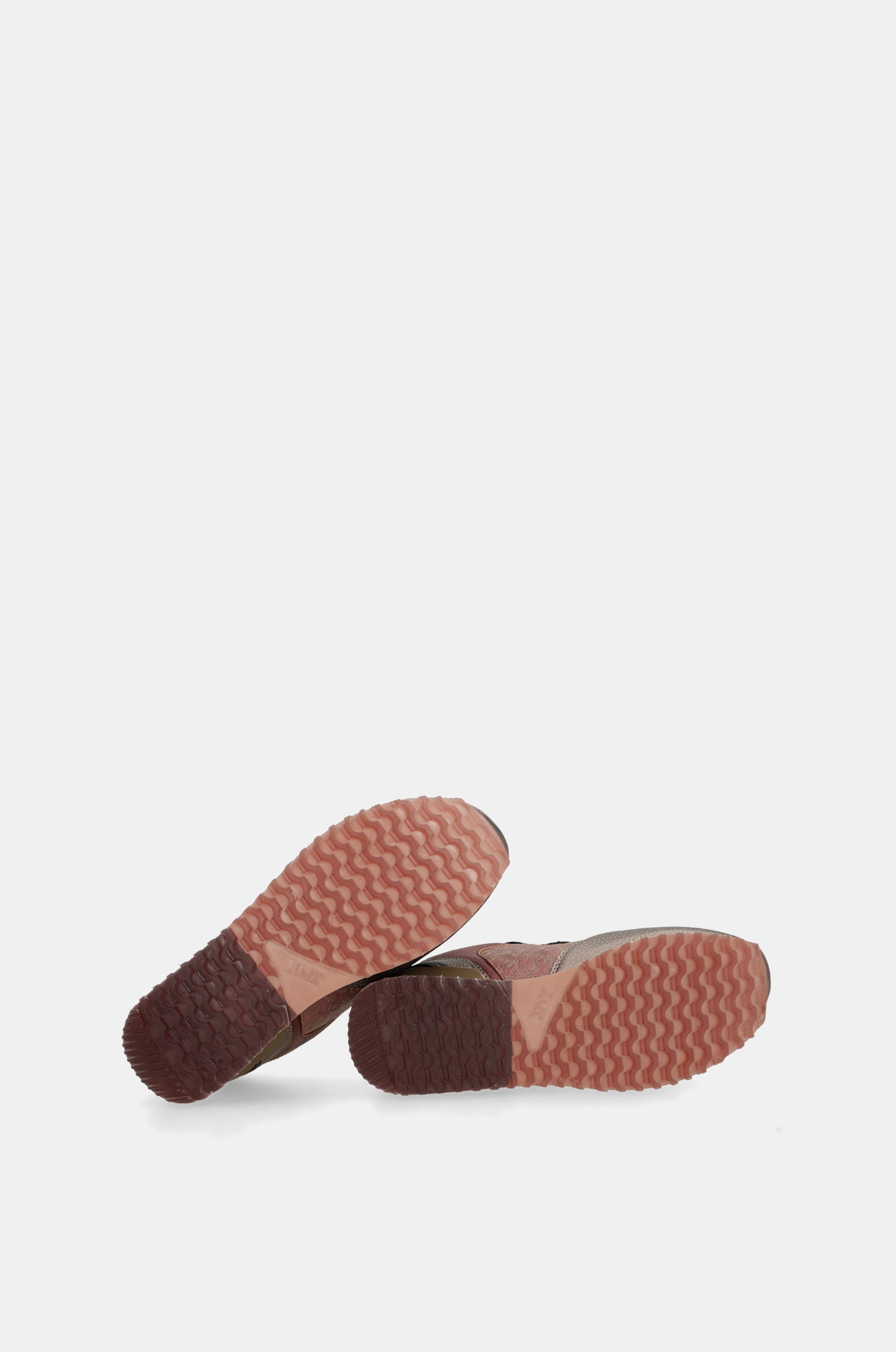 Sneakers Platform rosa metallisch