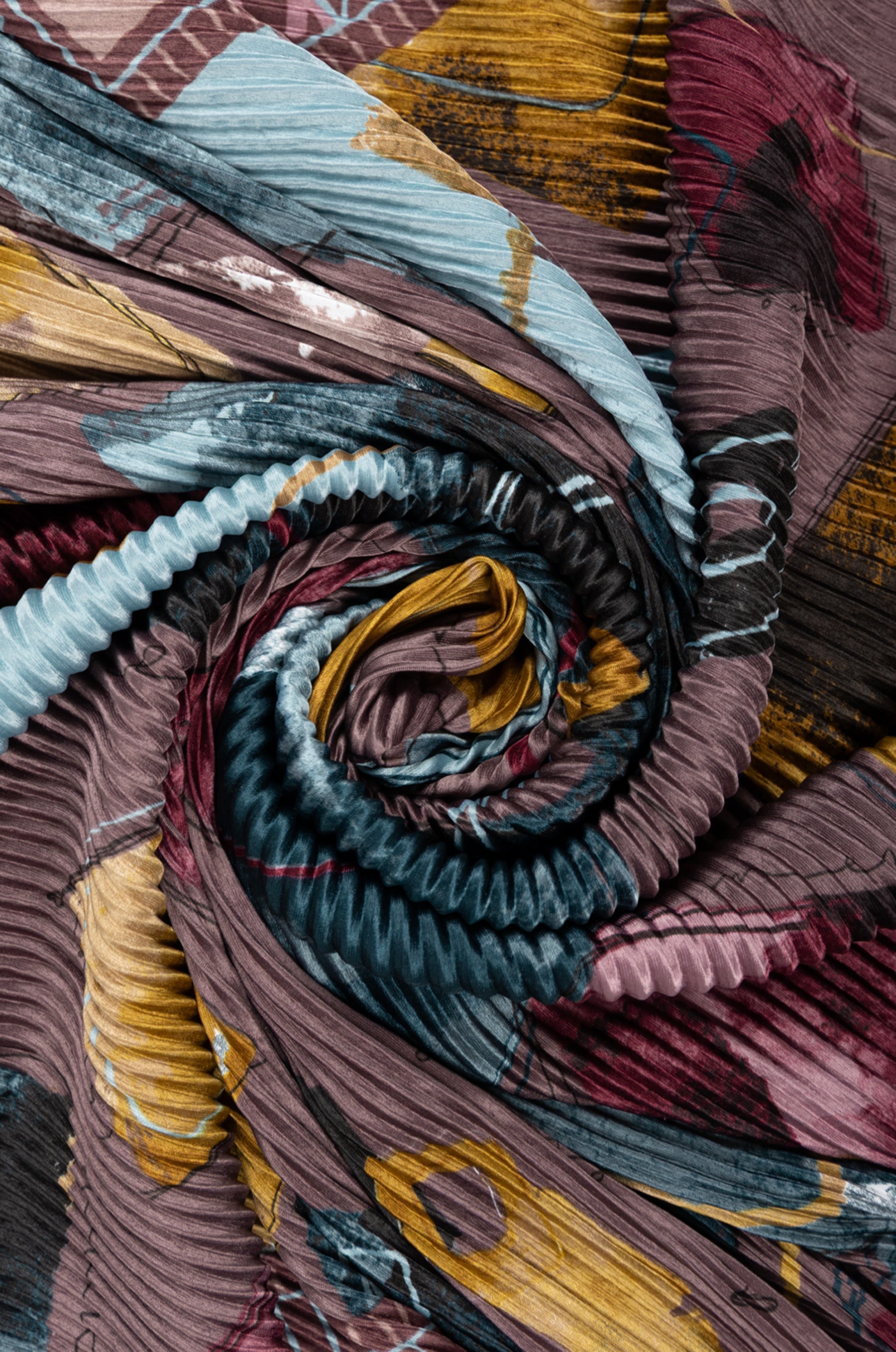 Tuch quadratisch plissiert Evolution