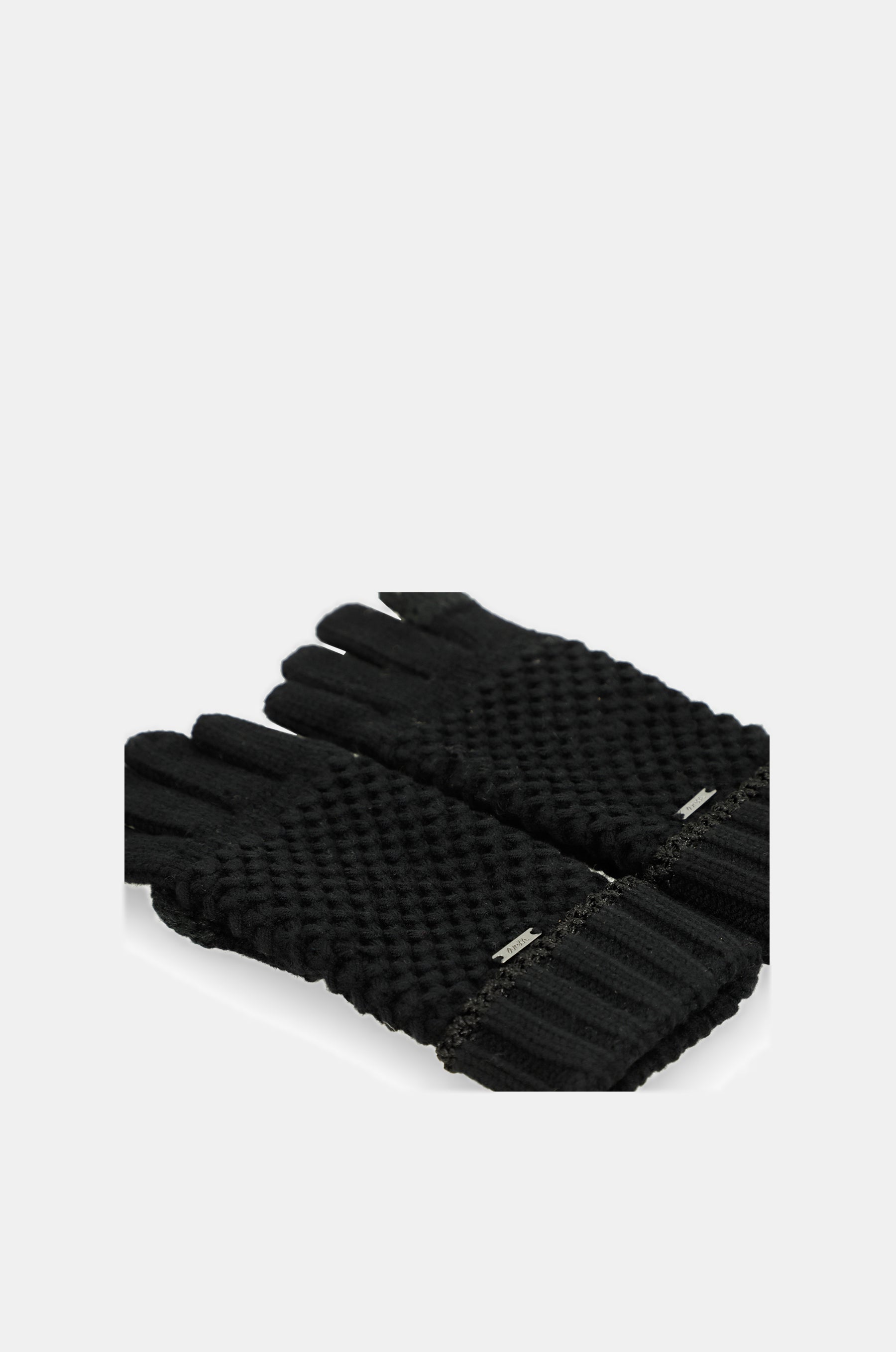 Strickhandschuhe schwarz