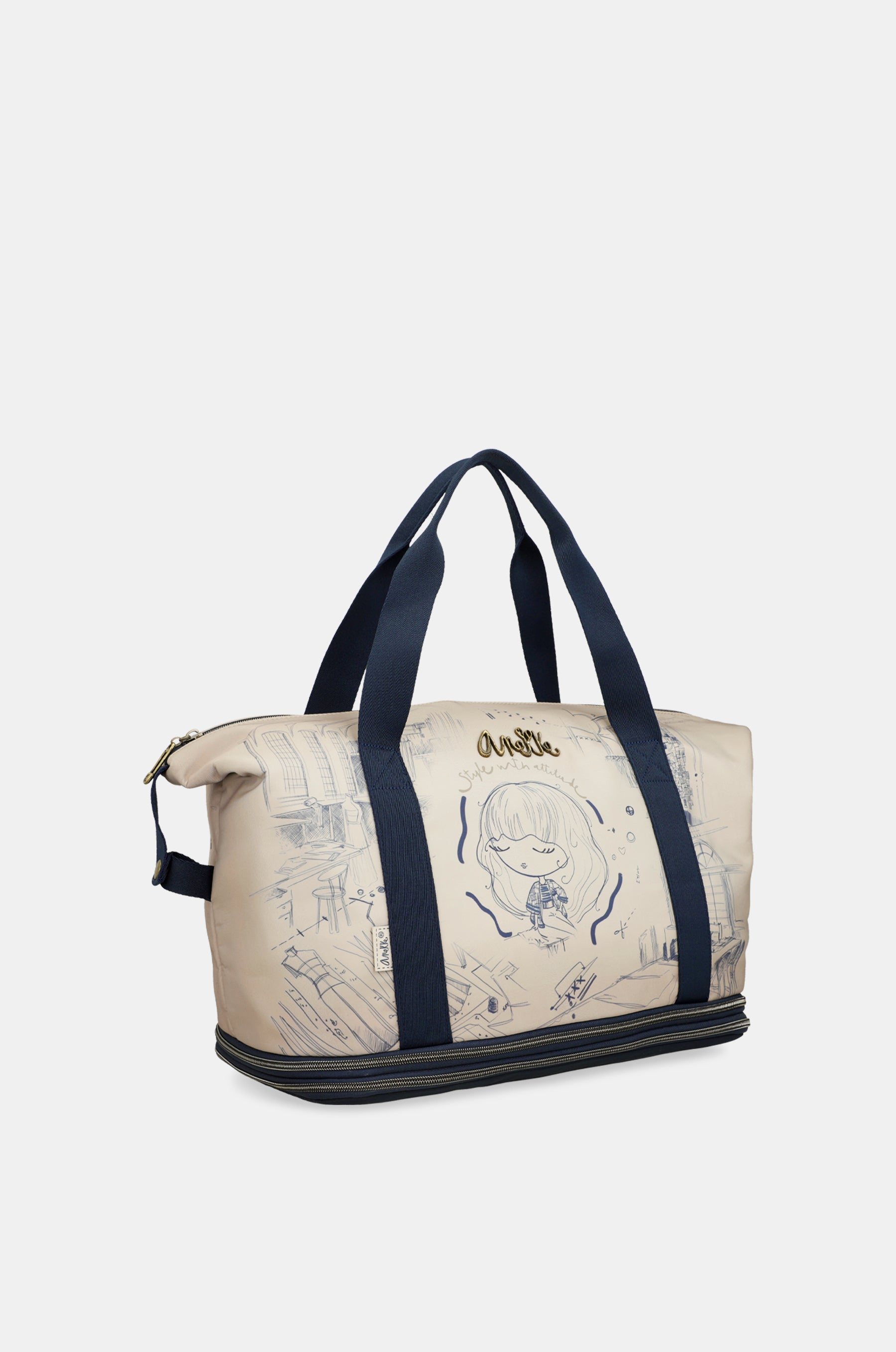 Reisetasche vergrößerbar