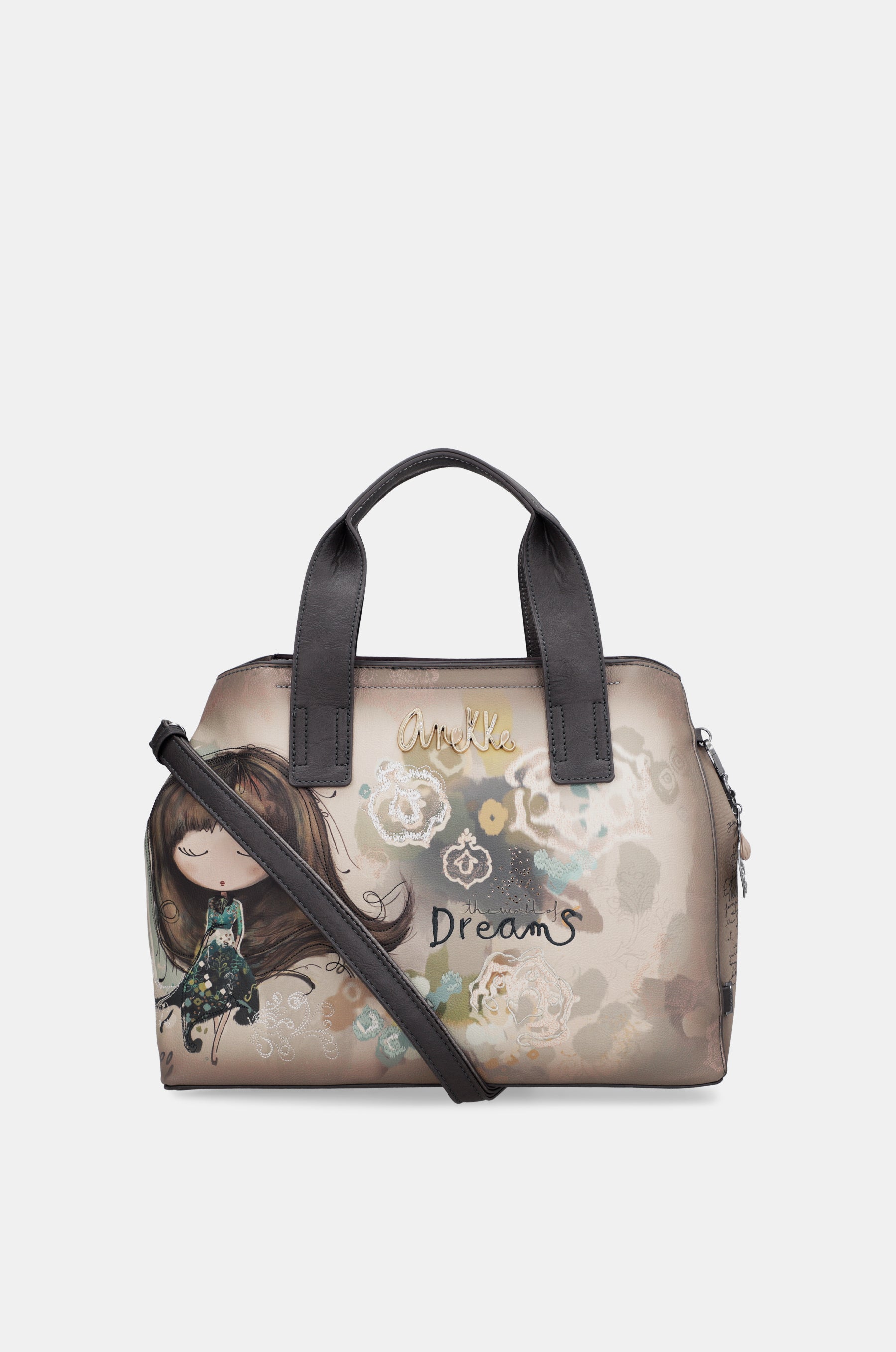 Handtasche mit Umhängeriemen Real