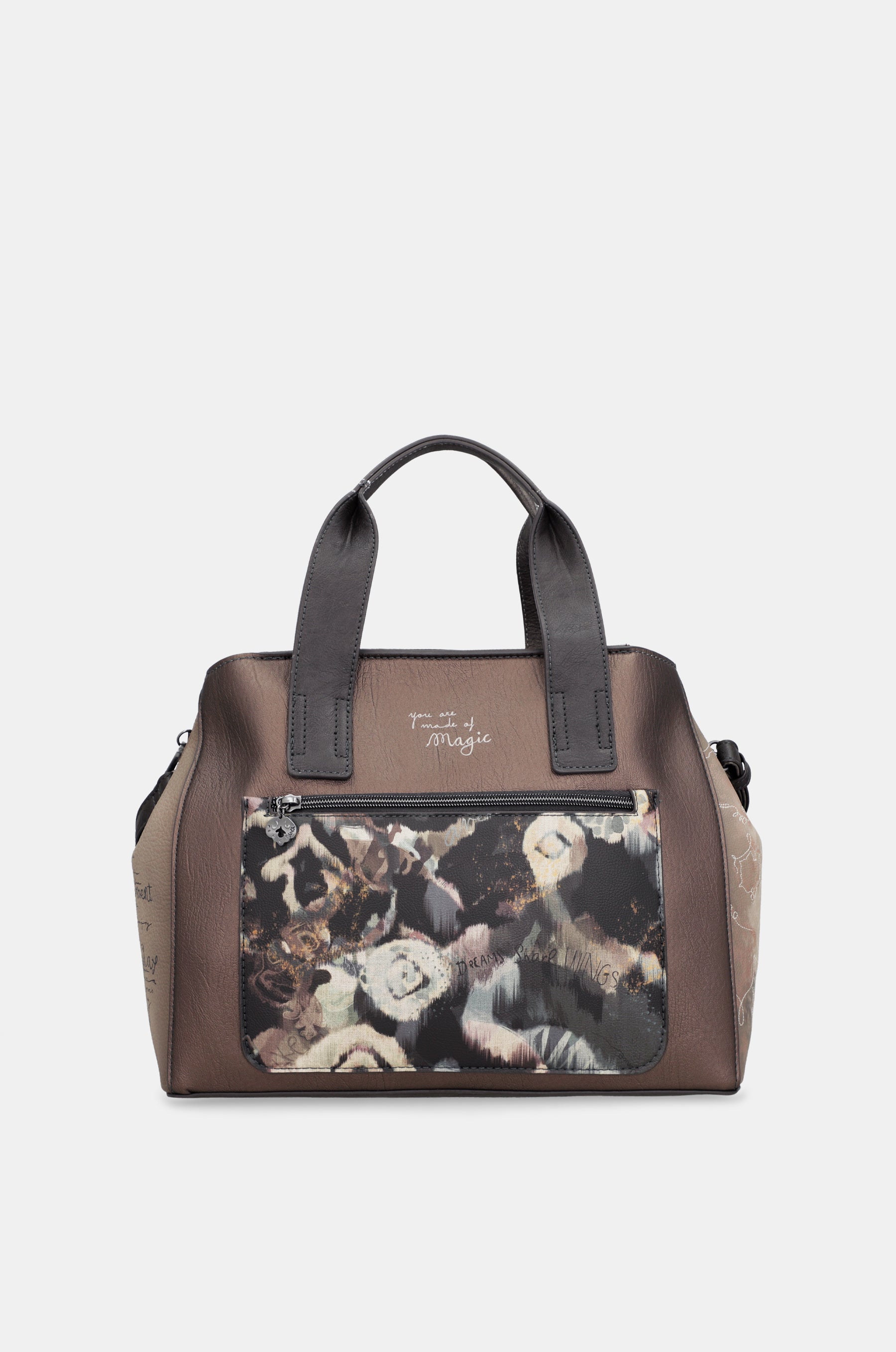 Handtasche mit Umhängeriemen Real