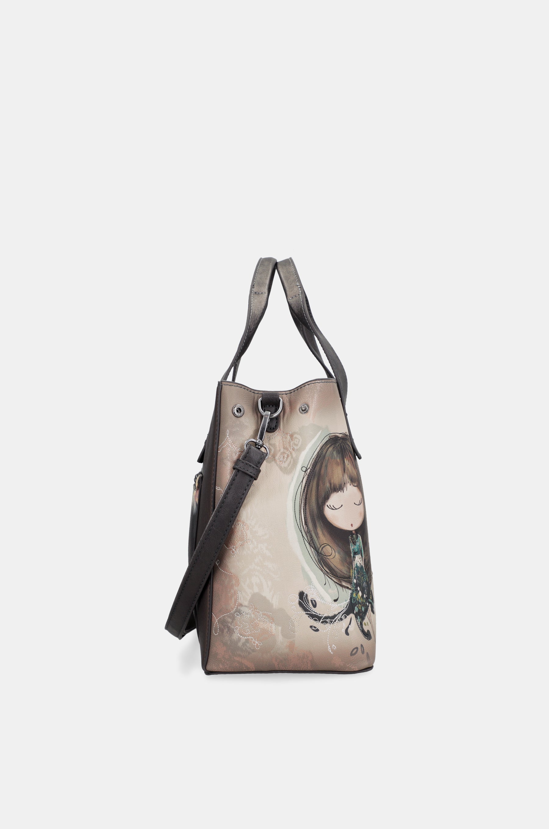 Handtasche mit Umhängeriemen Real