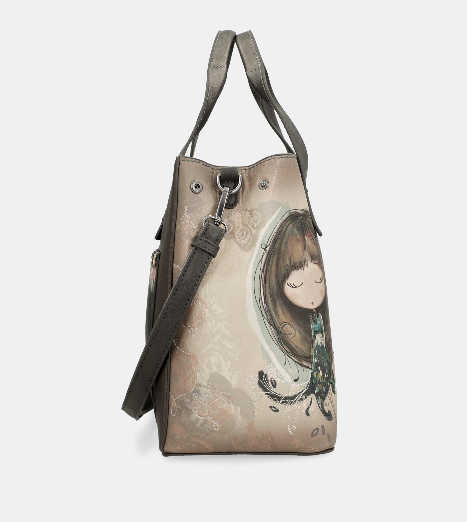 Handtasche mit Umhängeriemen Real