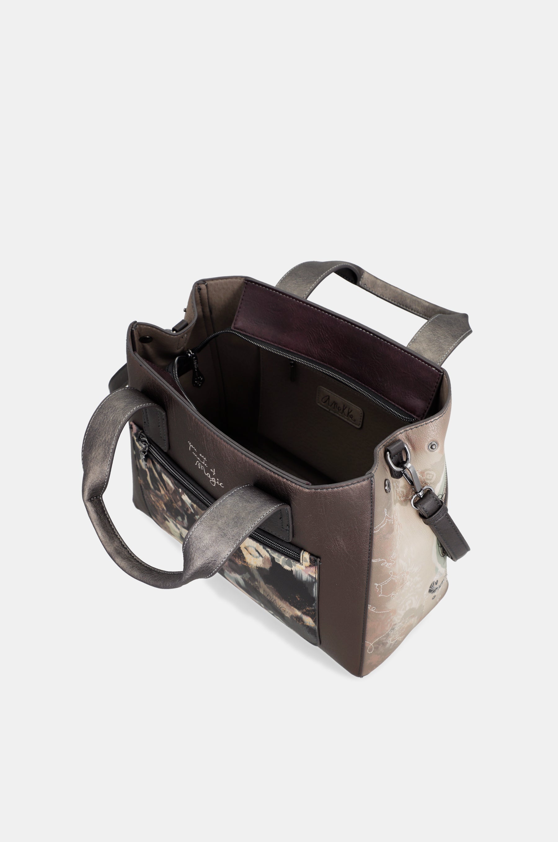 Handtasche mit Umhängeriemen Real