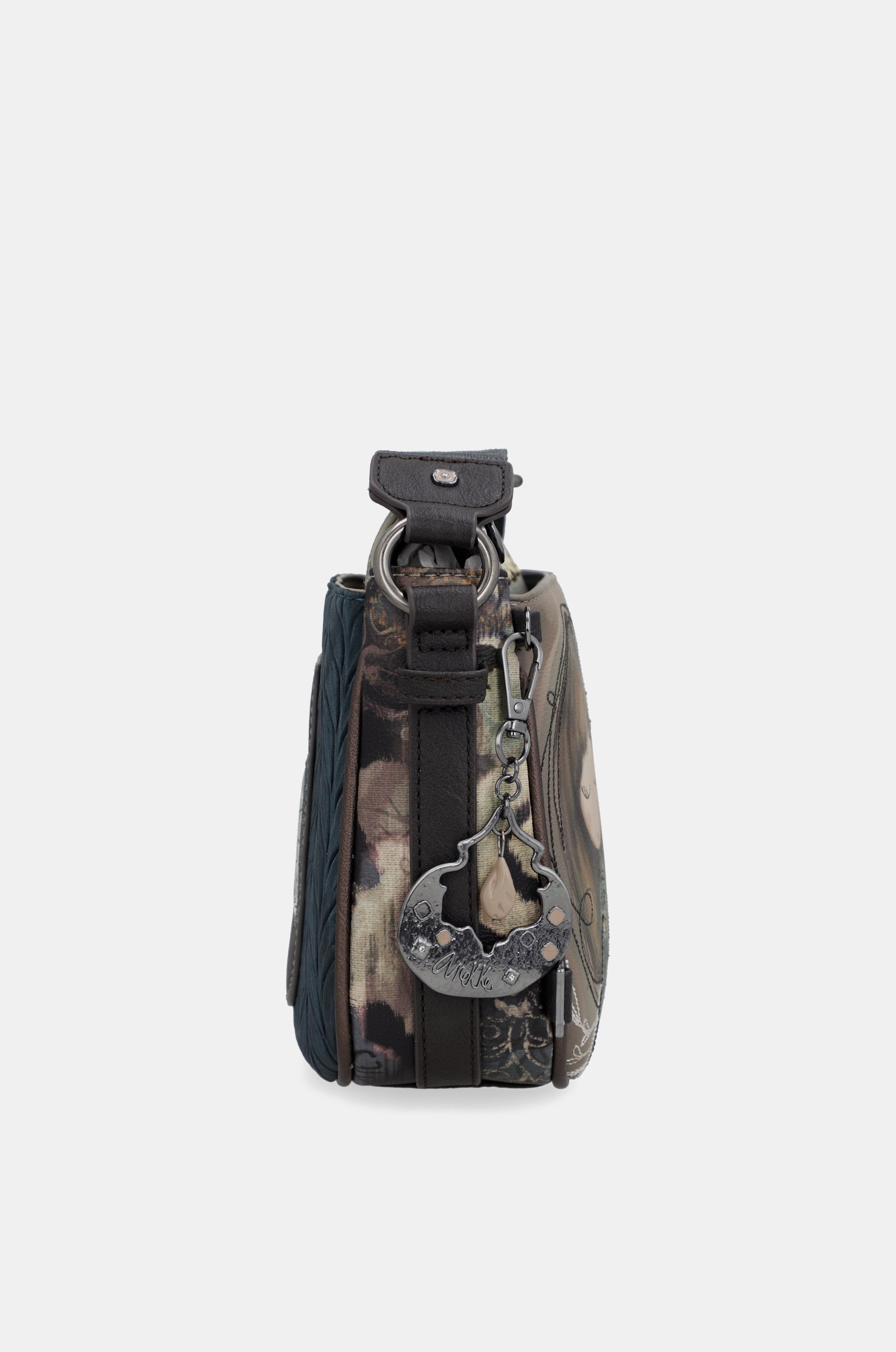 Umhängetasche mit 3 Fächern Real mittelgroß