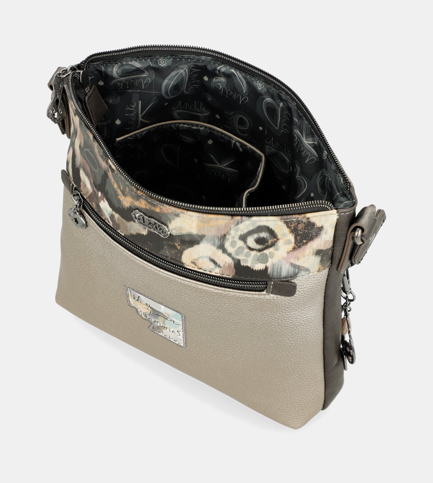 Umhängetasche mit Vorderfach Real