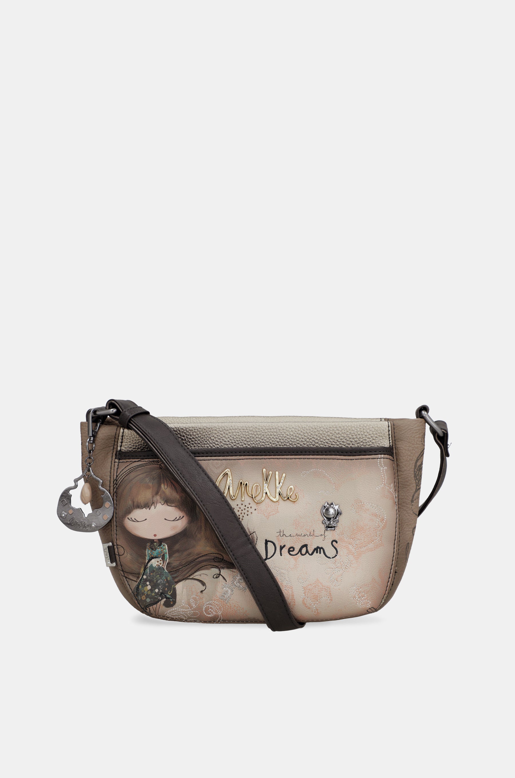 Umhängetasche oval Real klein