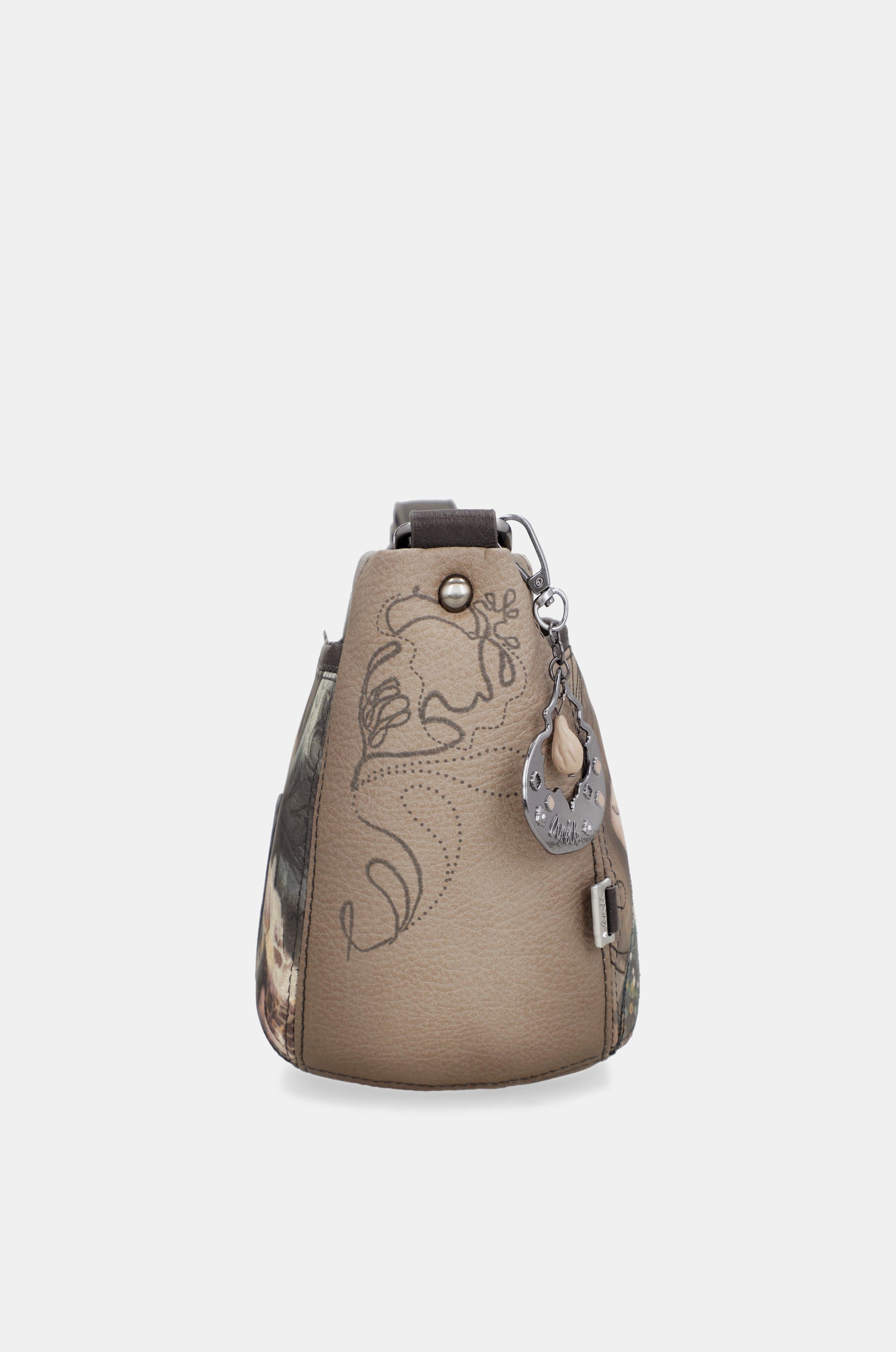 Umhängetasche oval Real klein