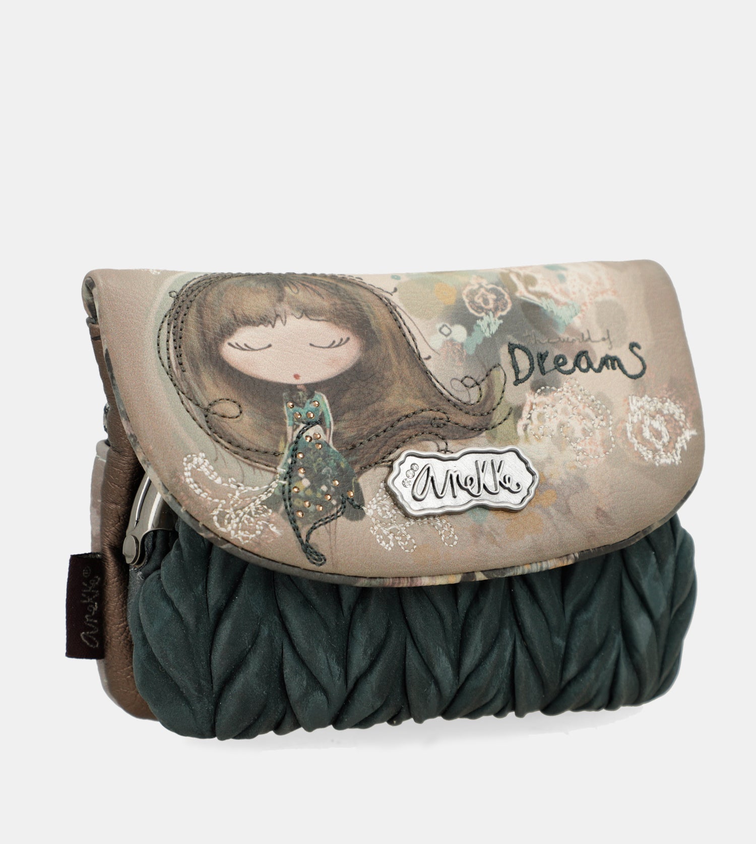 Portemonnaie mit Klappe Real