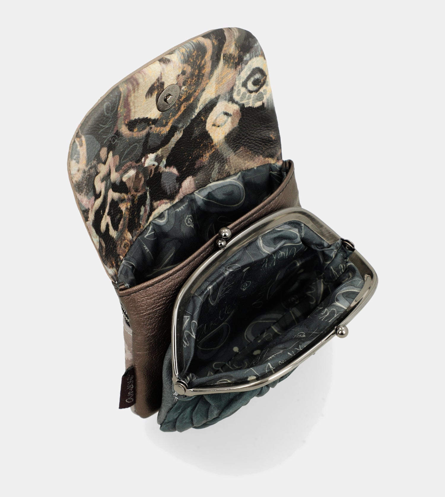 Portemonnaie mit Klappe Real