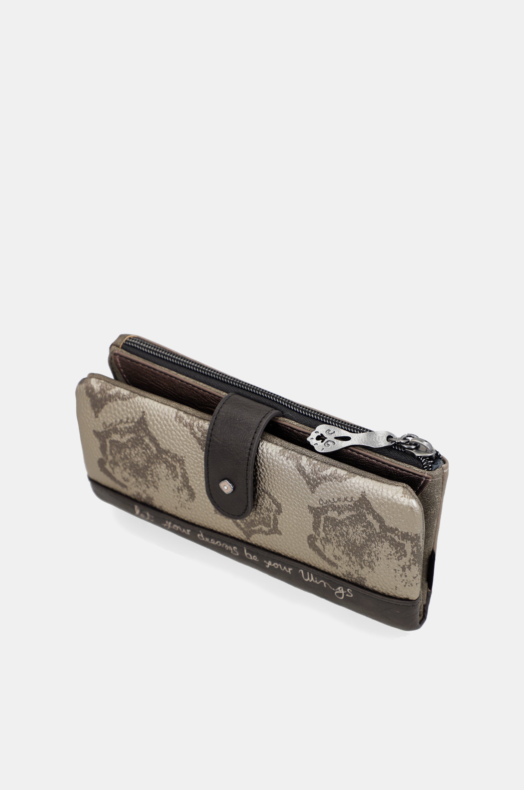 Brieftasche flexibel RFID Real groß