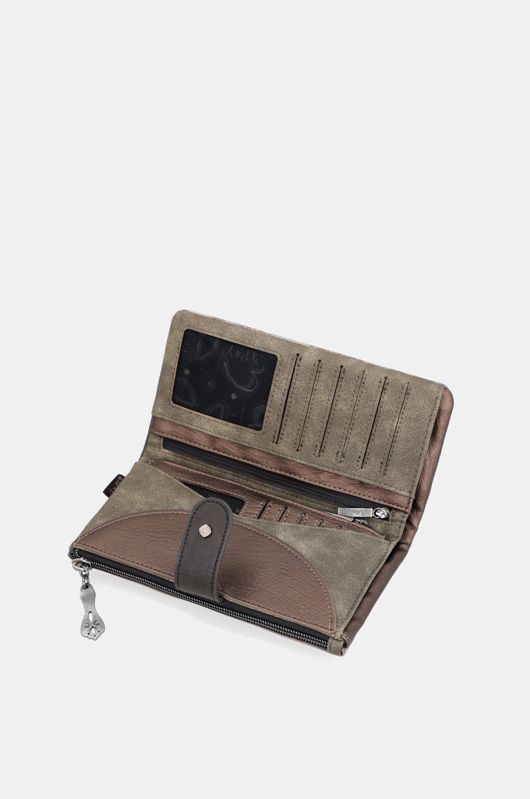 Brieftasche flexibel RFID Real groß