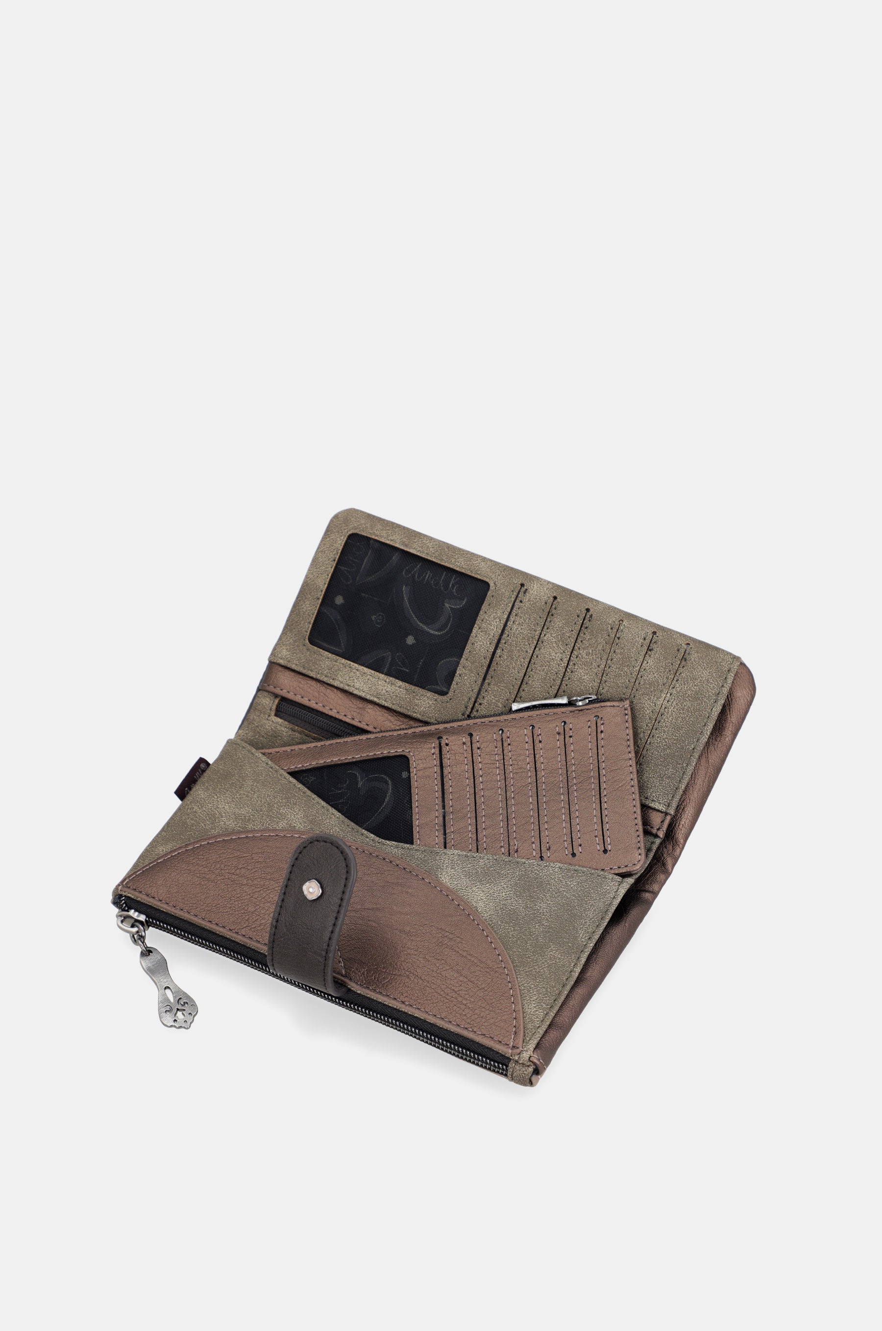 Brieftasche flexibel RFID Real groß