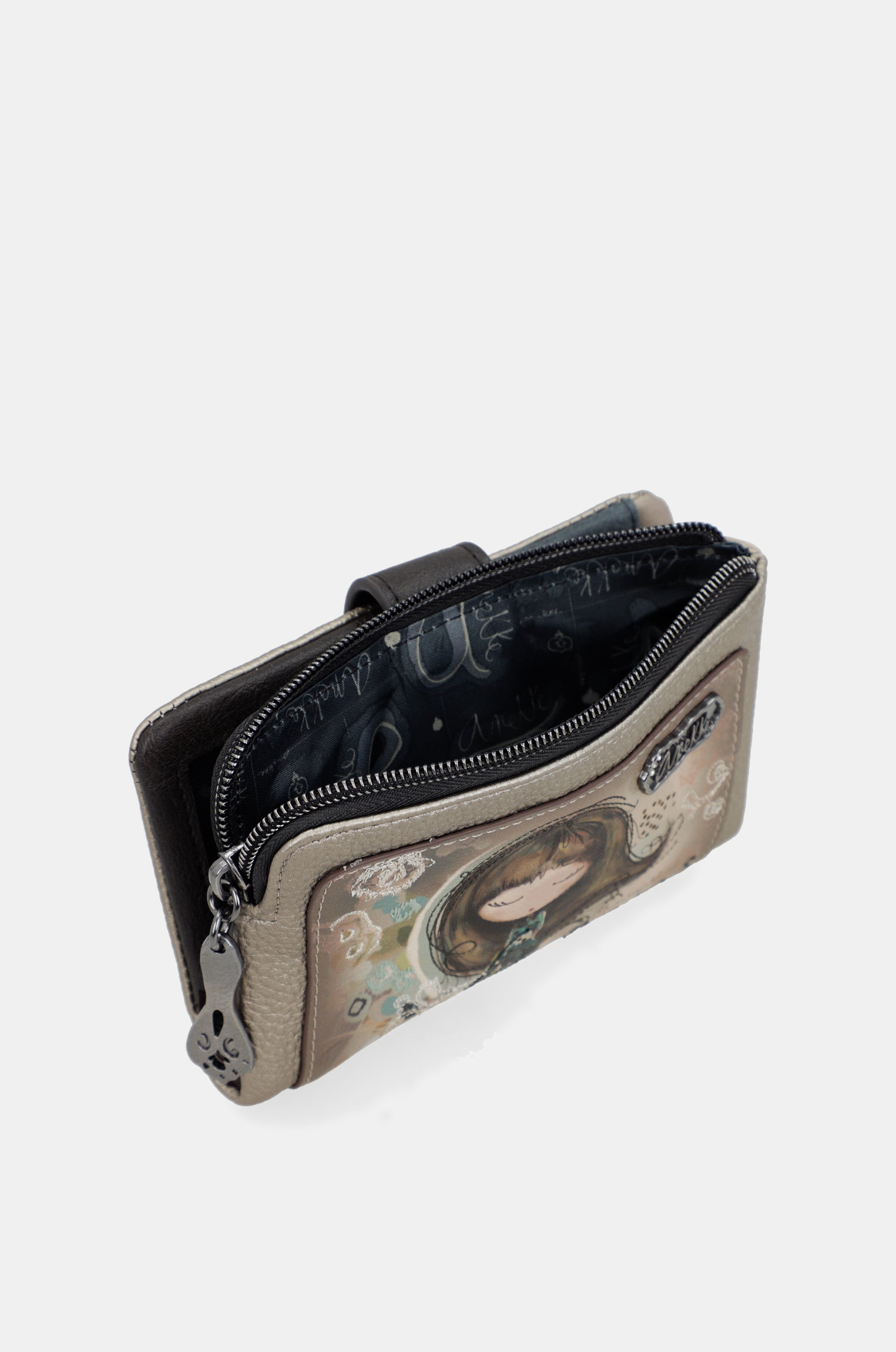 Brieftasche flexibel RFID Real mittelgroß