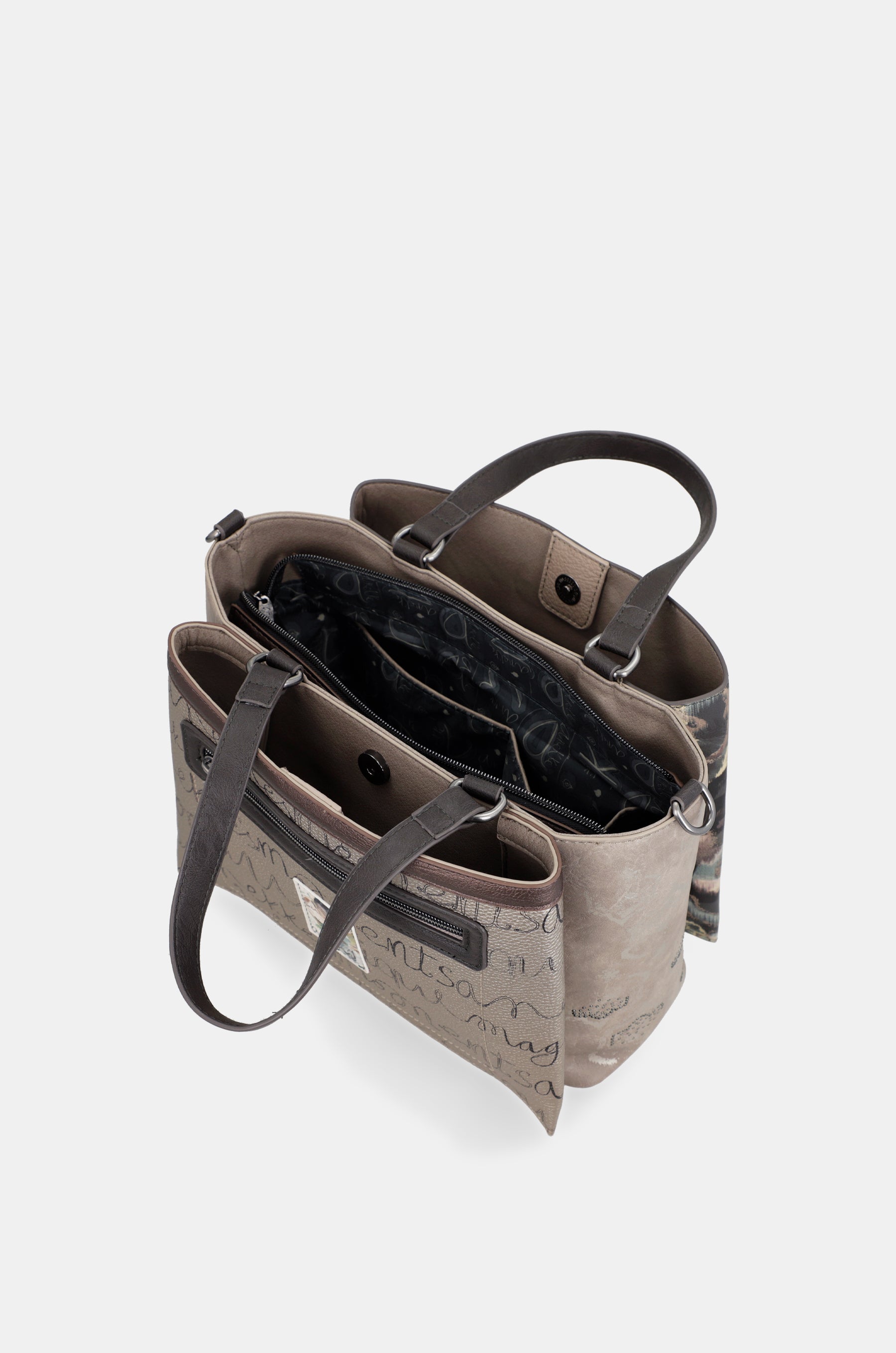 Handtasche mit Umhängeriemen Manifesto