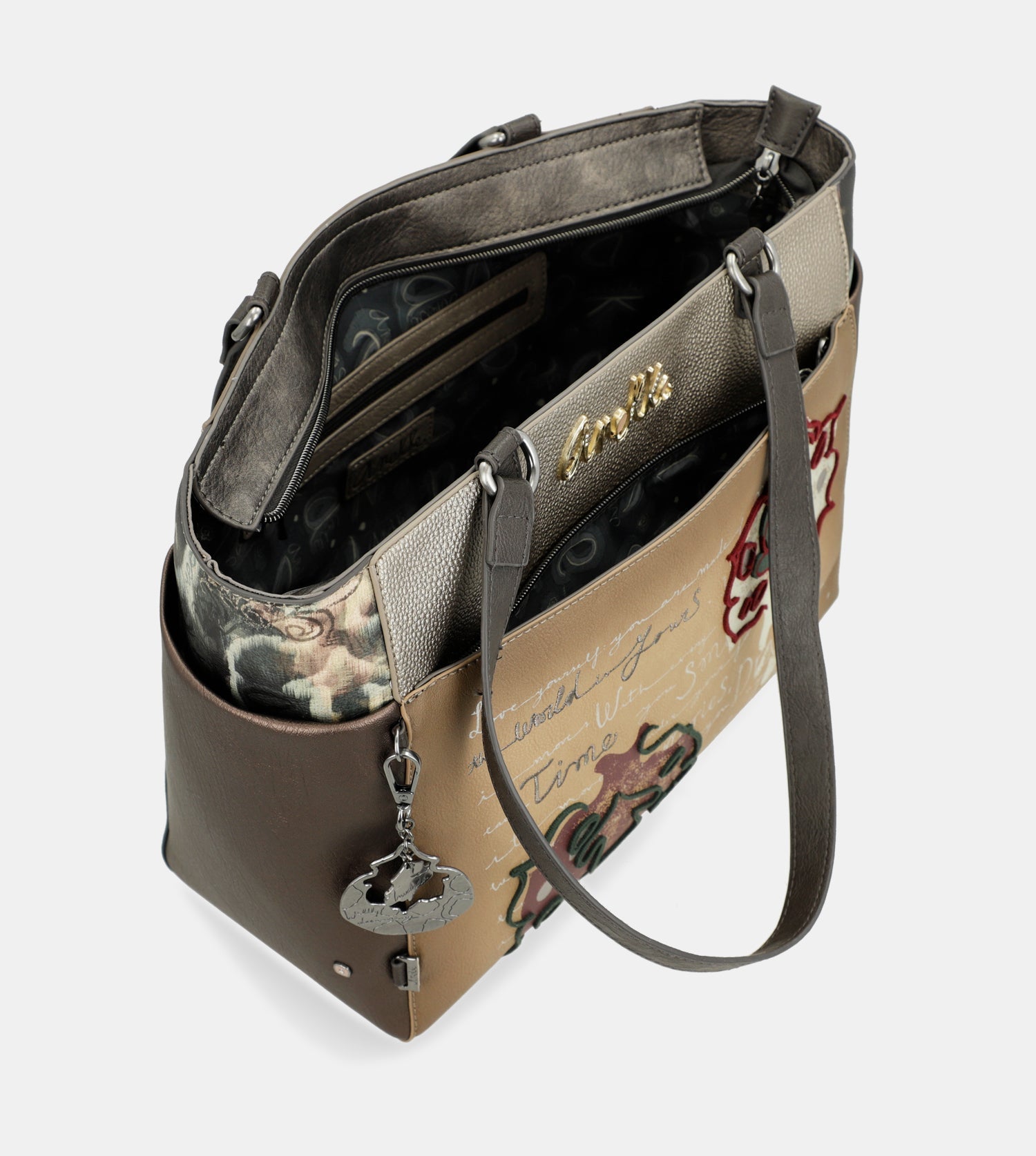 Schultertasche Manifesto groß