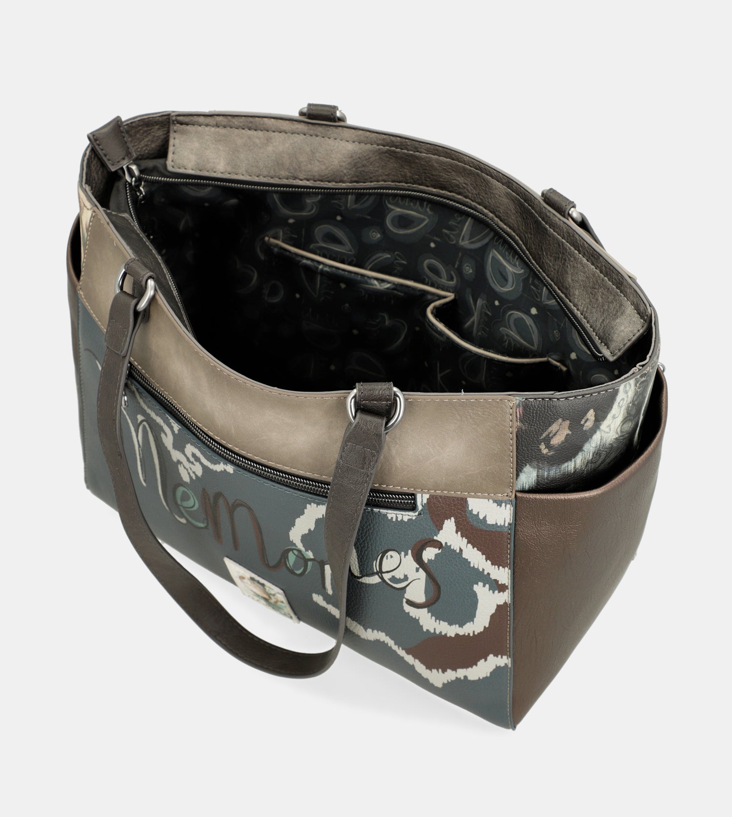 Schultertasche Manifesto groß