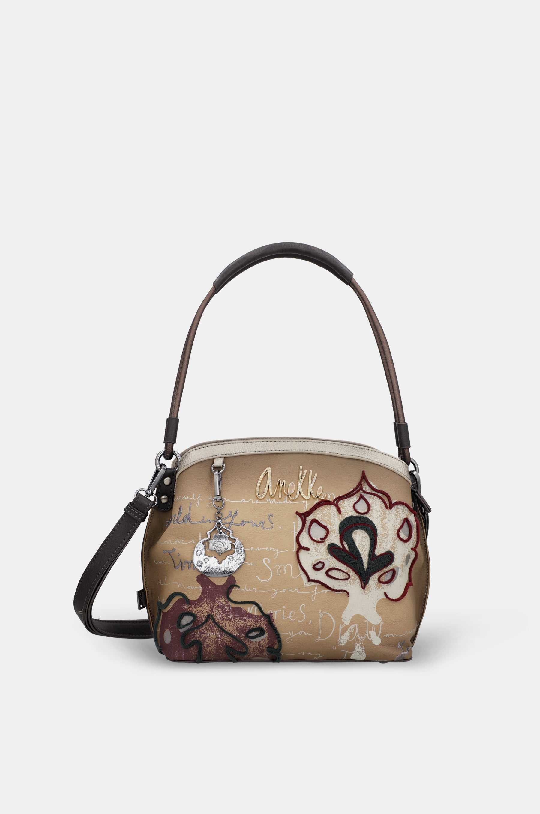 Umhängetasche mit Dreifachfach Manifesto