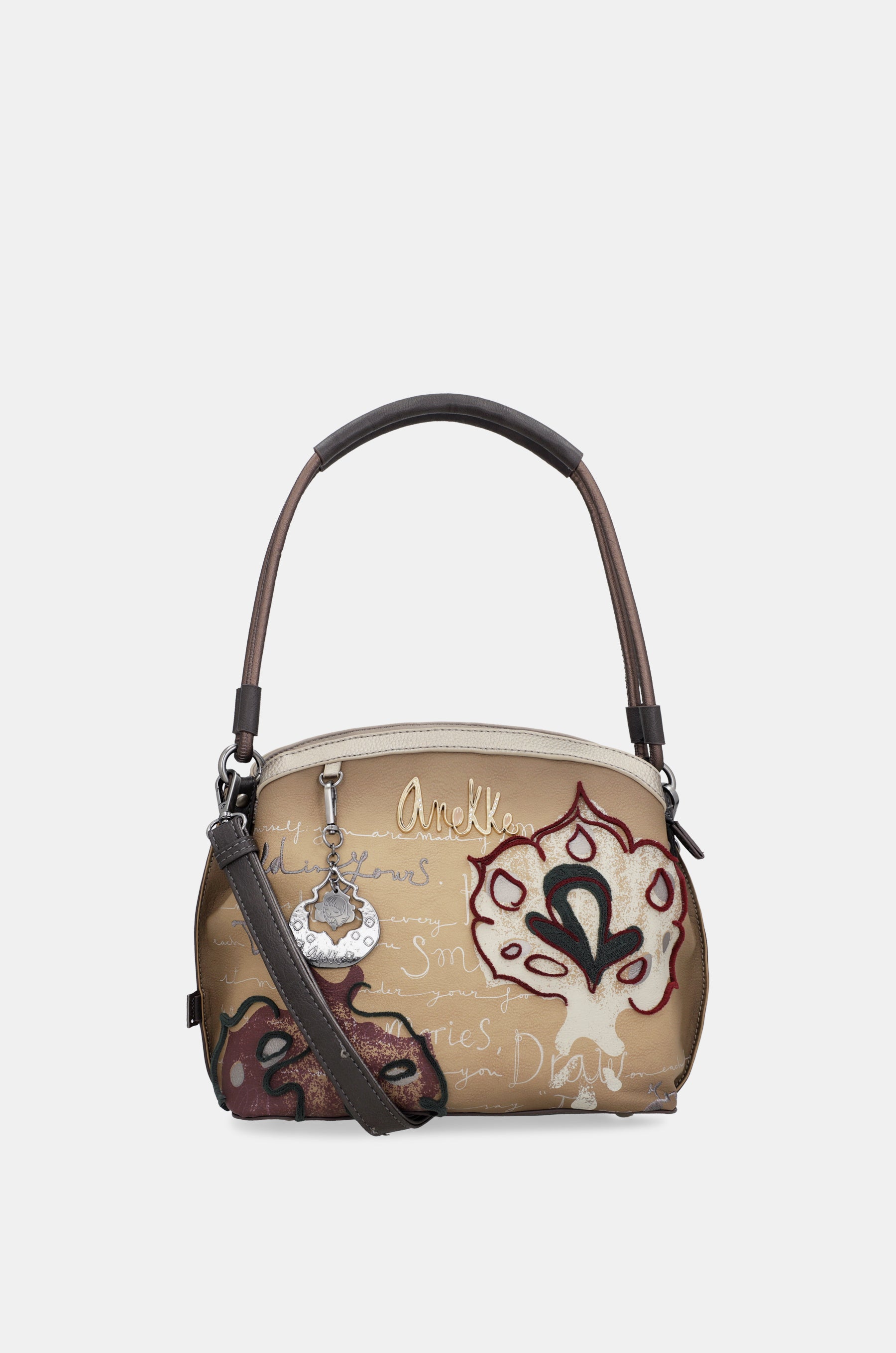 Umhängetasche mit Dreifachfach Manifesto