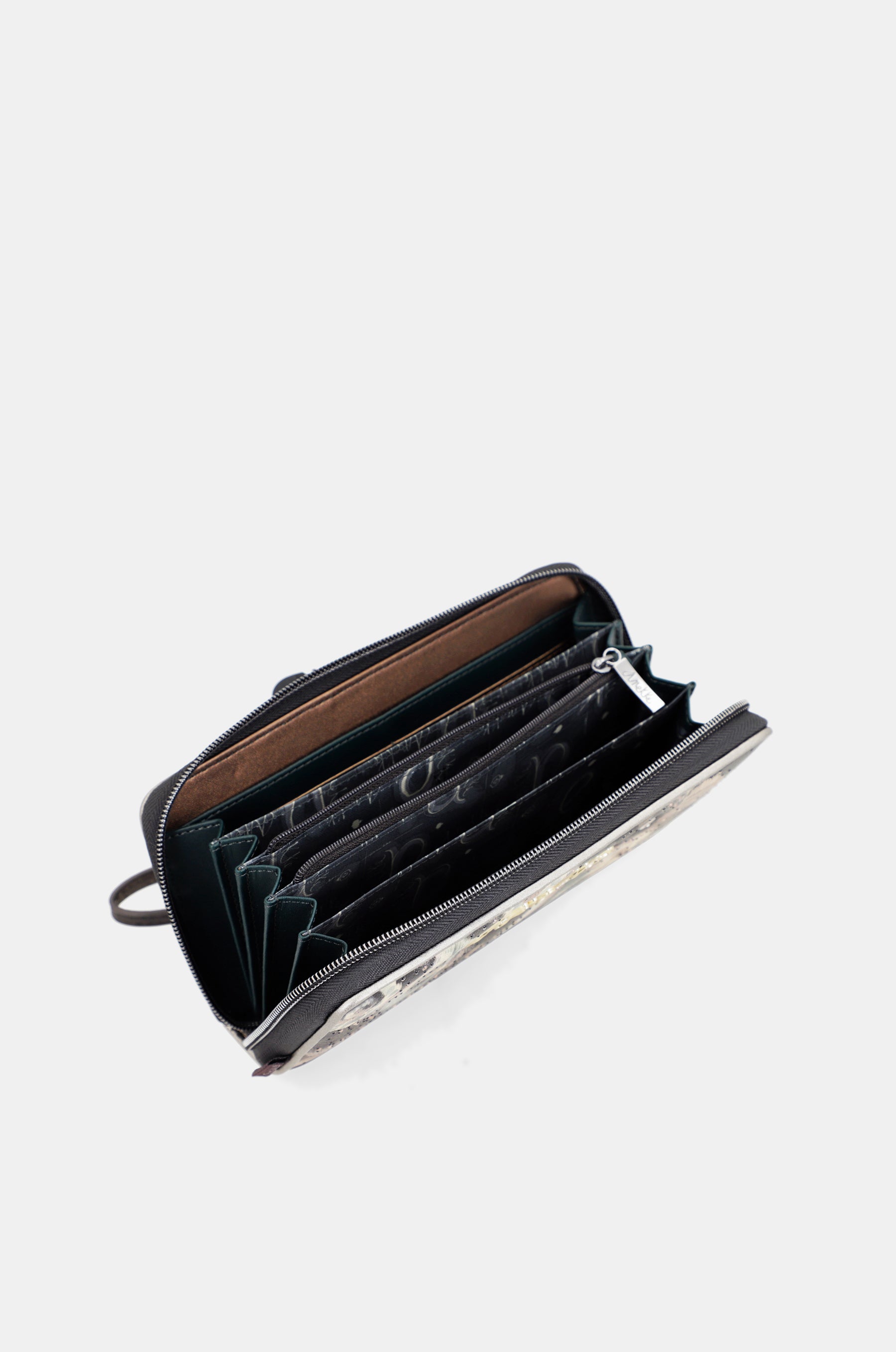 Brieftasche gemustert RFID Manifesto groß