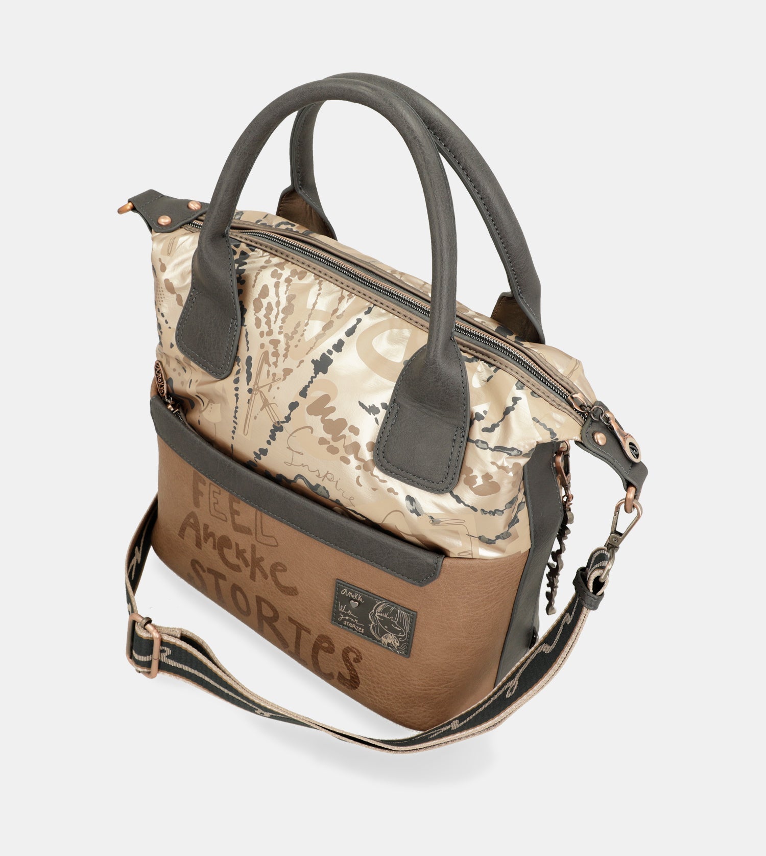 Henkeltasche mit Umhängeriemen Intentions