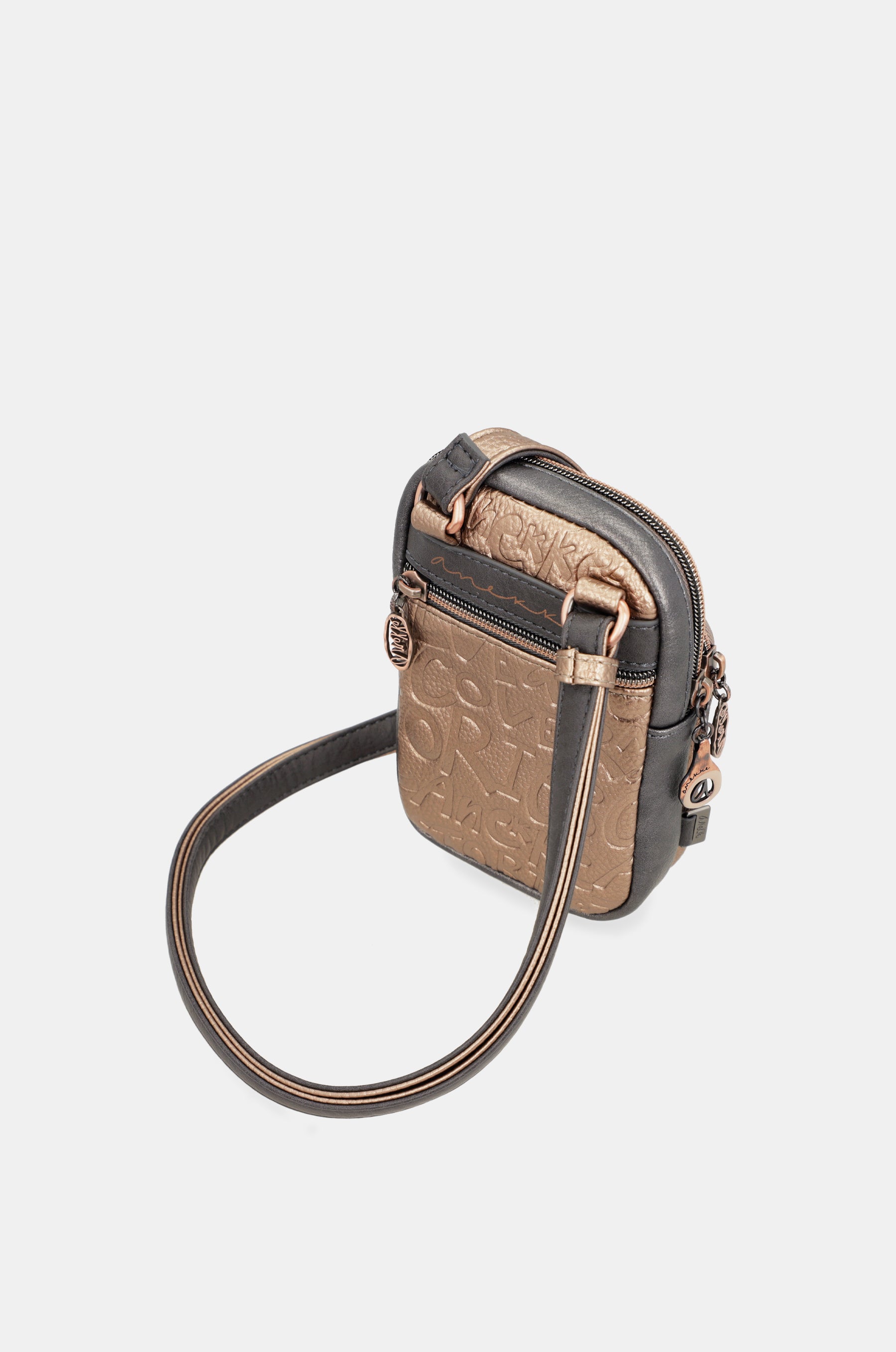 Mini Umhängetasche mit Steckfach Intentions