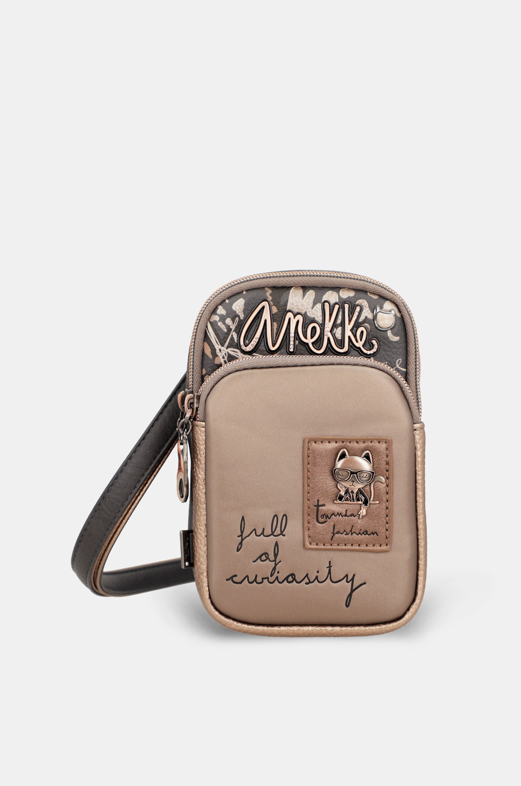 Mini Umhängetasche mit Steckfach Intentions