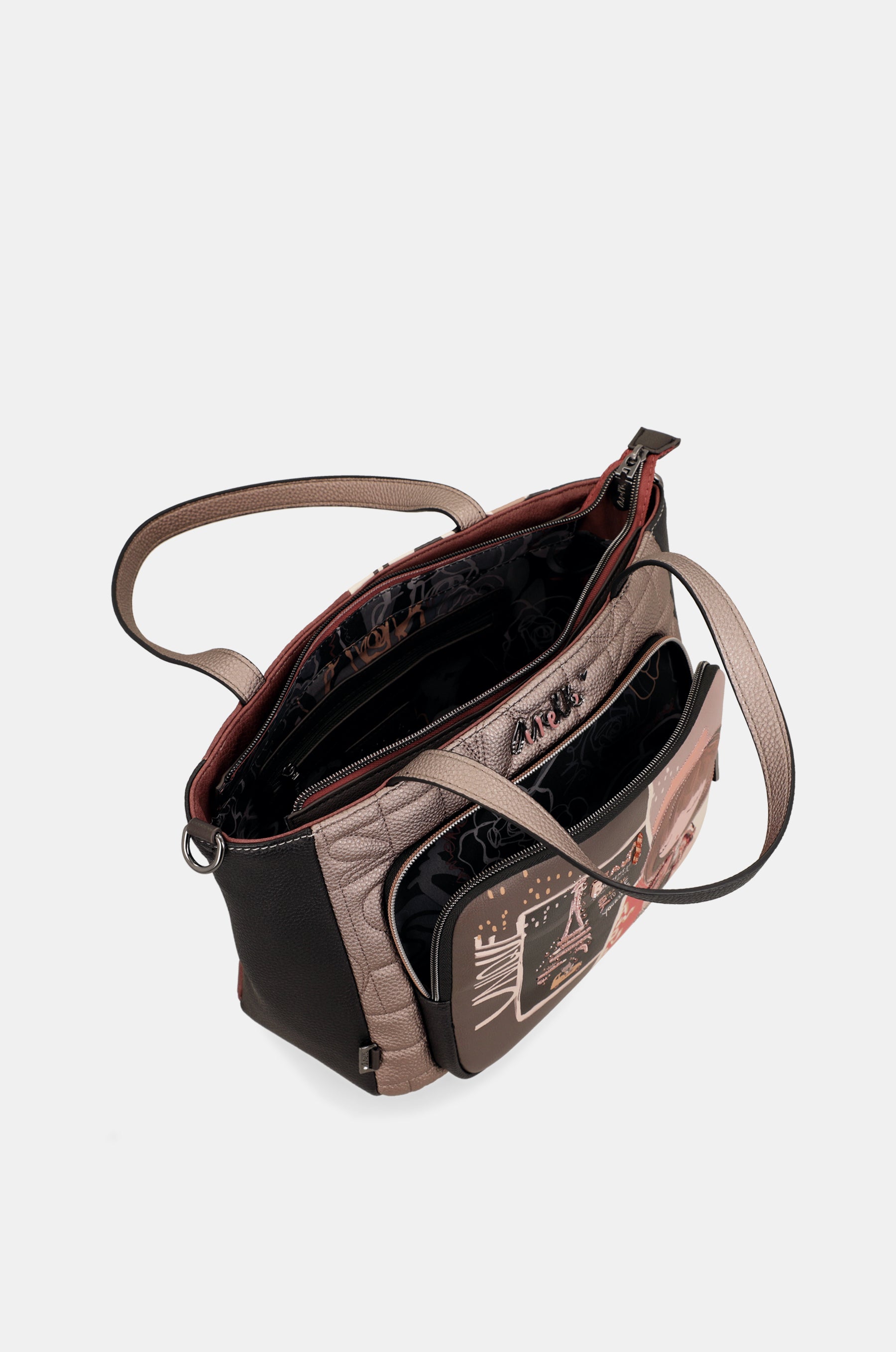 Schultertasche mit Umhängeriemen Mademoiselle