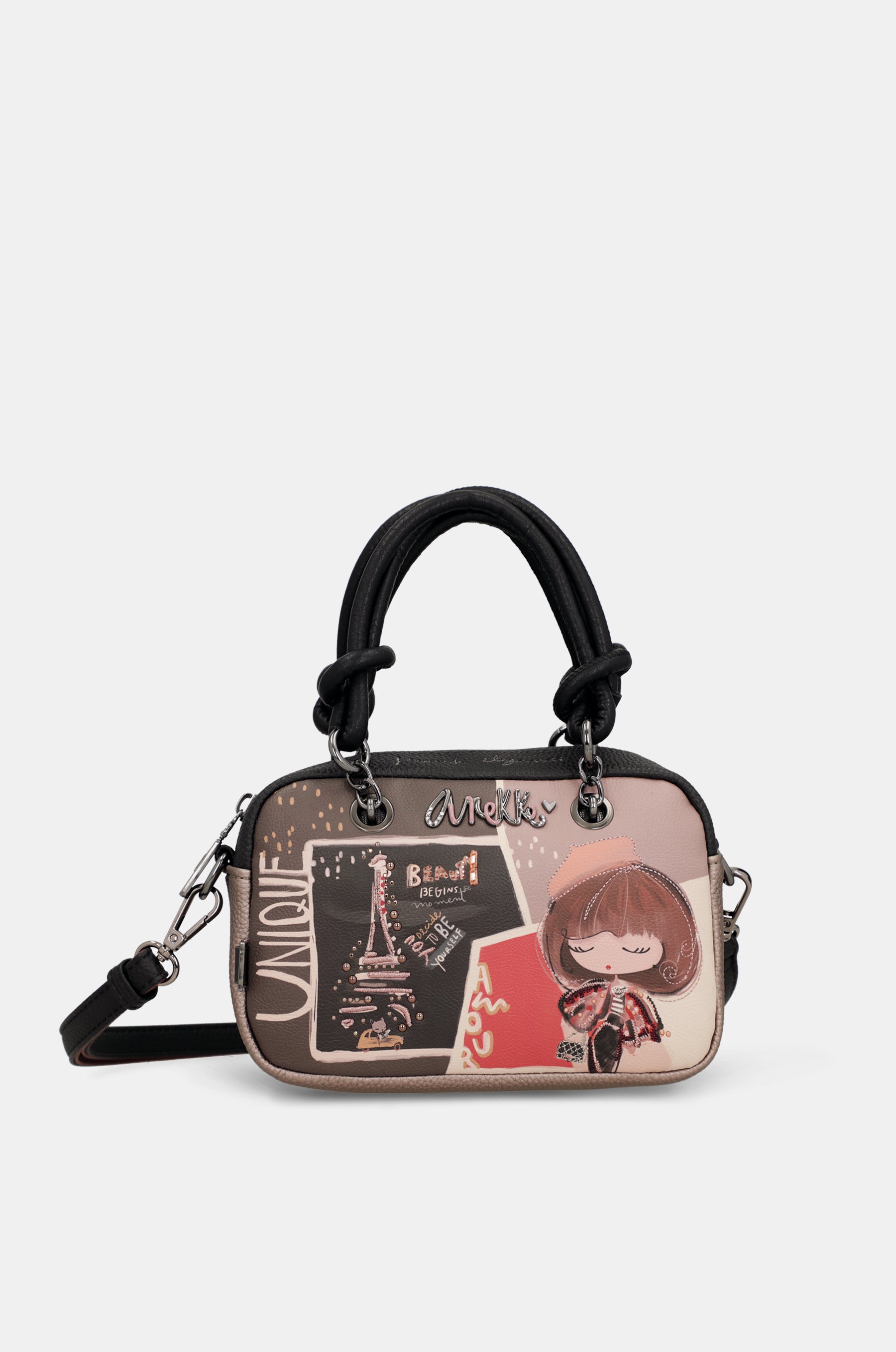 Handtasche mit Umhängeriemen Mademoiselle klein