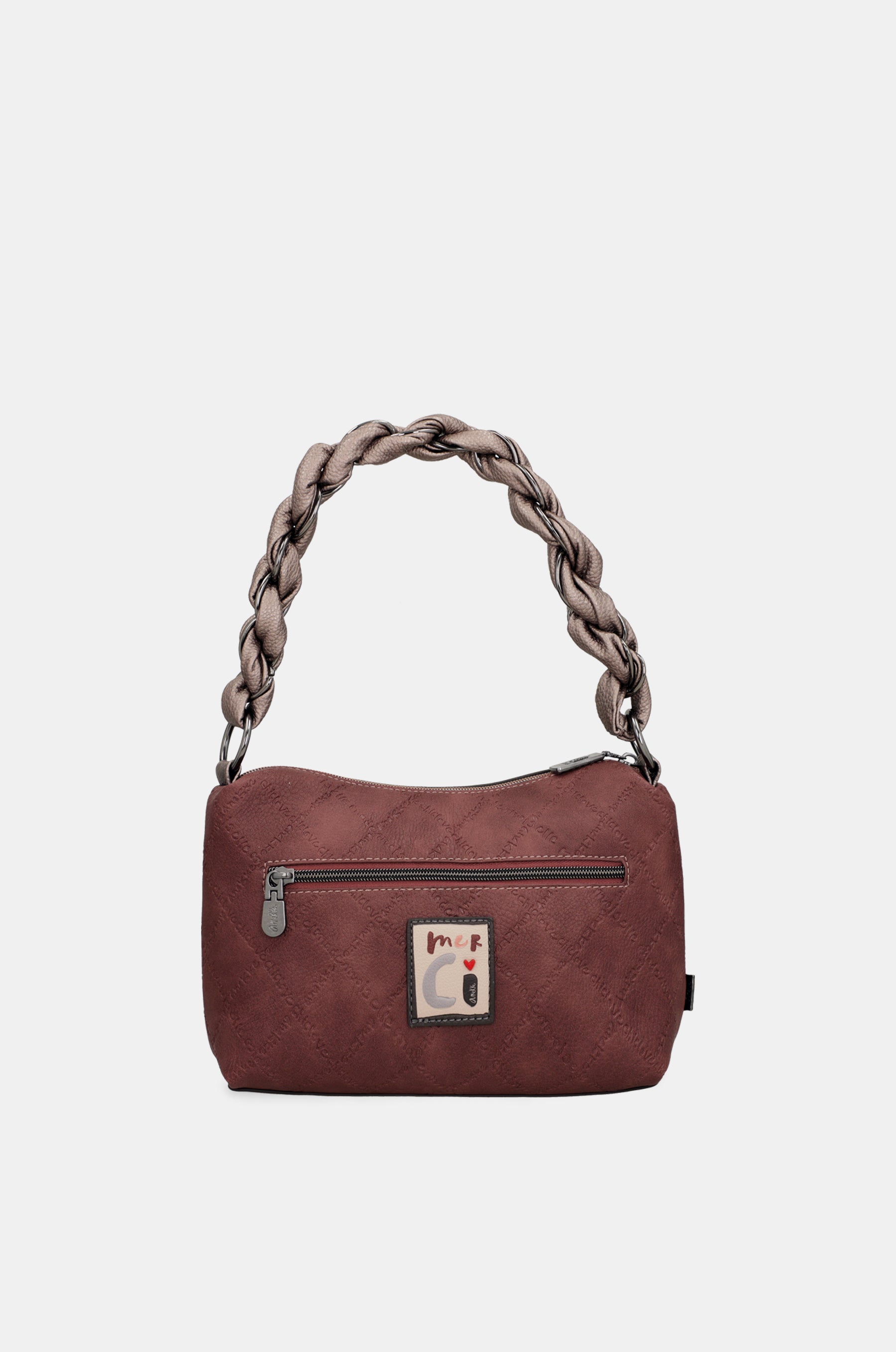 Tasche mit kurzem Henkel und Umhängeriemen Mademoiselle