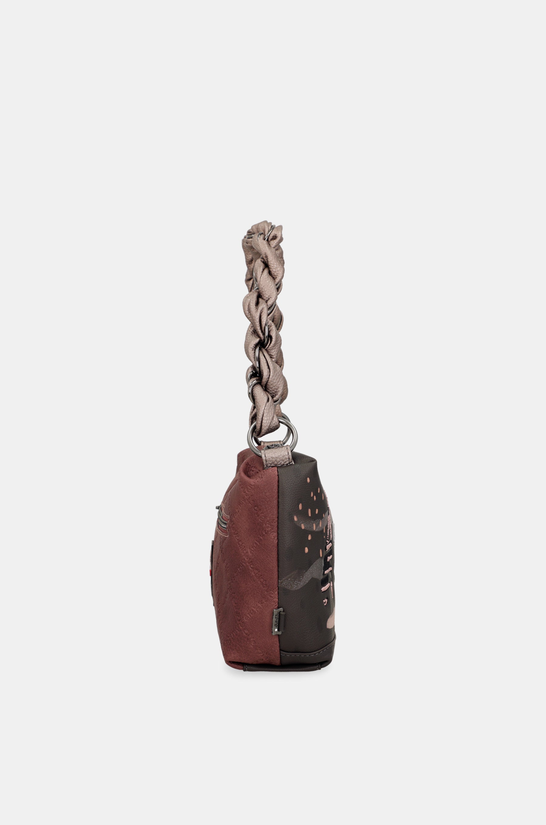 Tasche mit kurzem Henkel und Umhängeriemen Mademoiselle