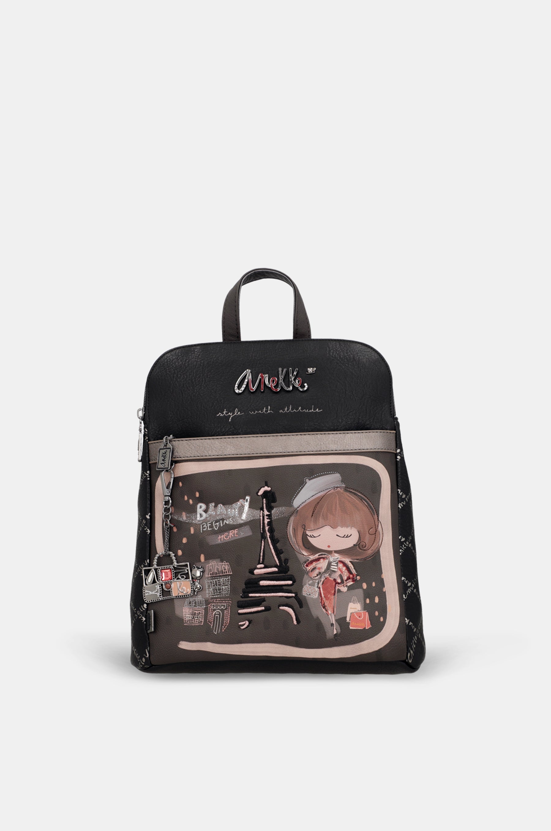 Rucksack mit Dreifachfach Mademoiselle