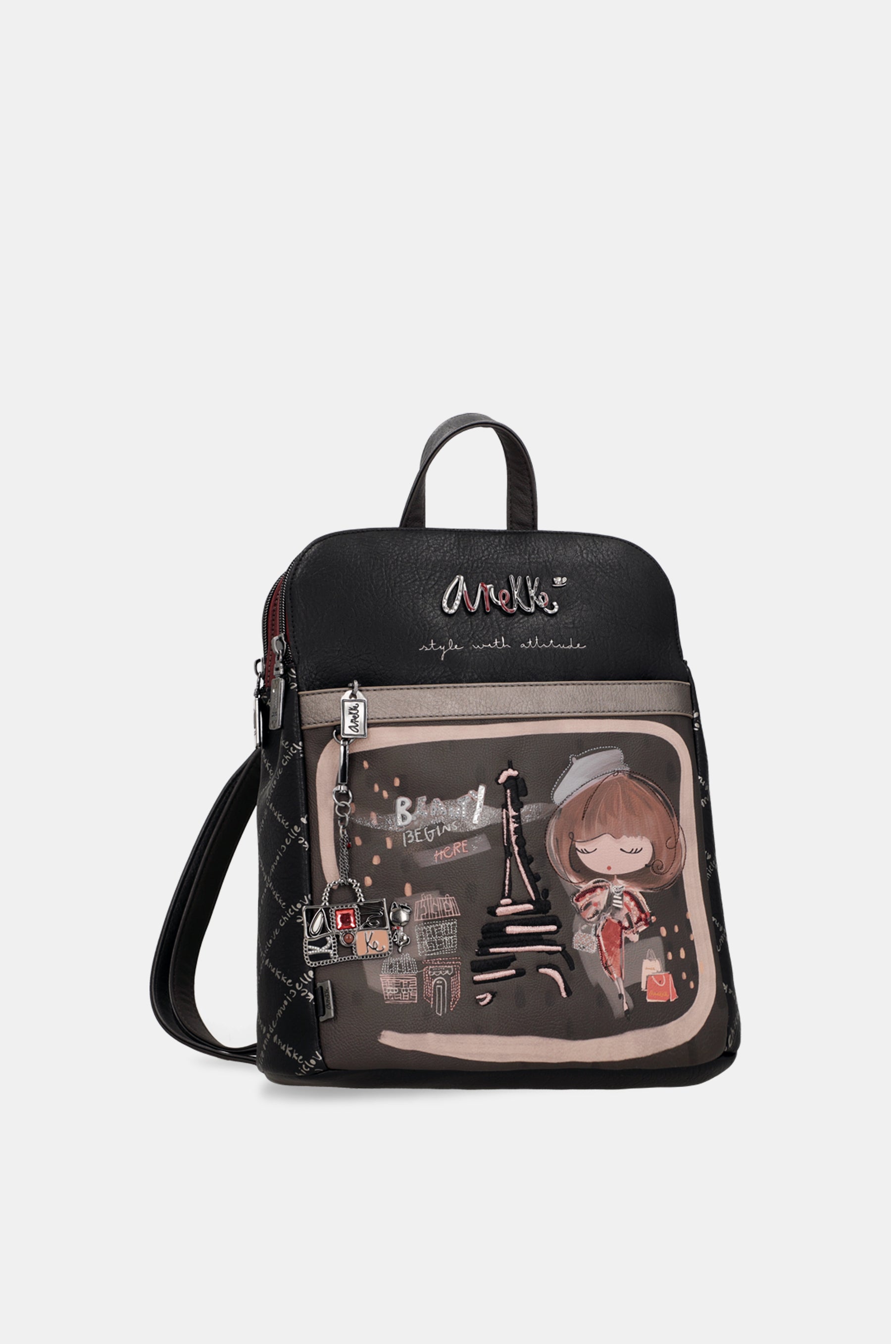 Rucksack mit Dreifachfach Mademoiselle