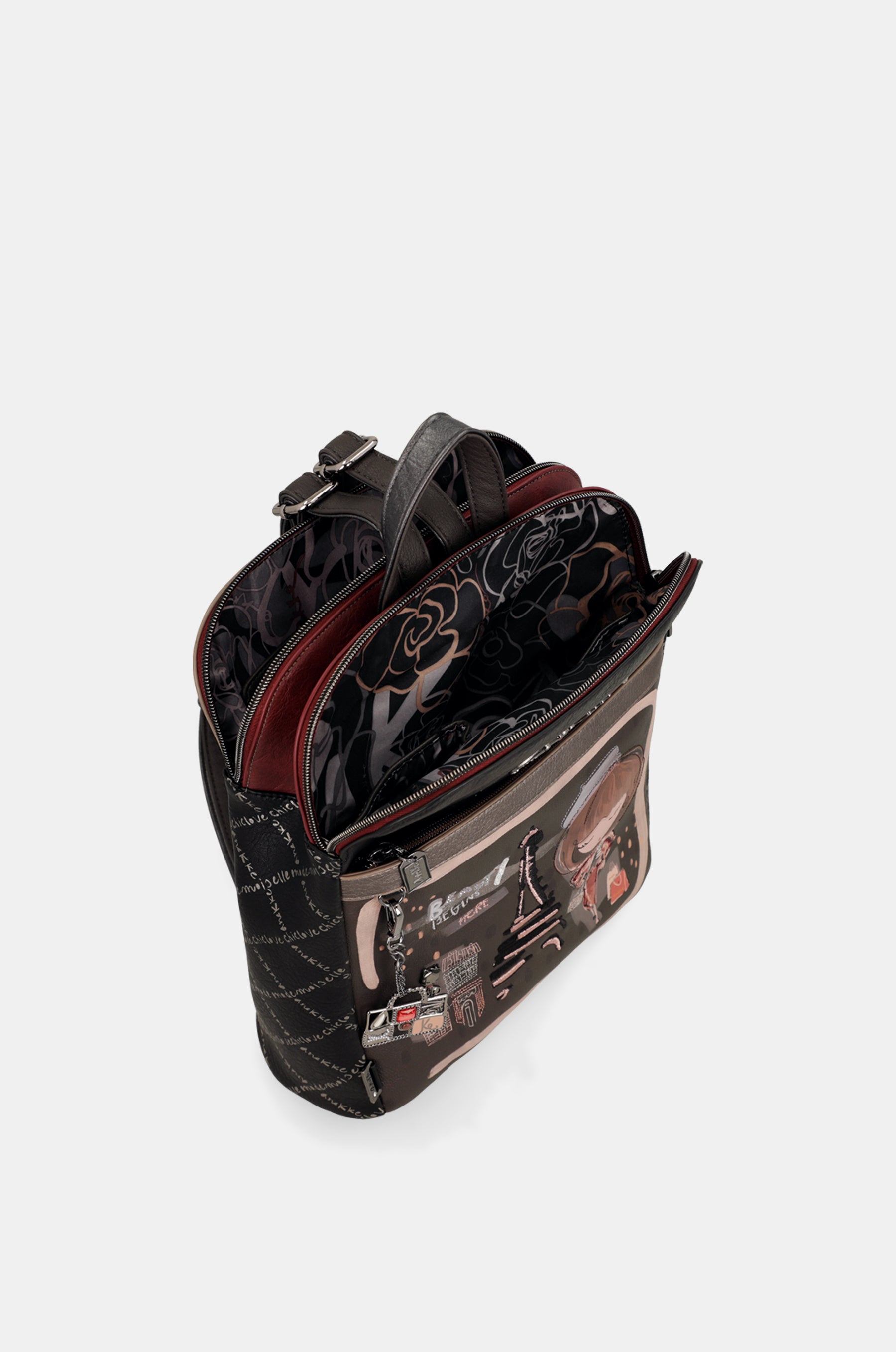 Rucksack mit Dreifachfach Mademoiselle