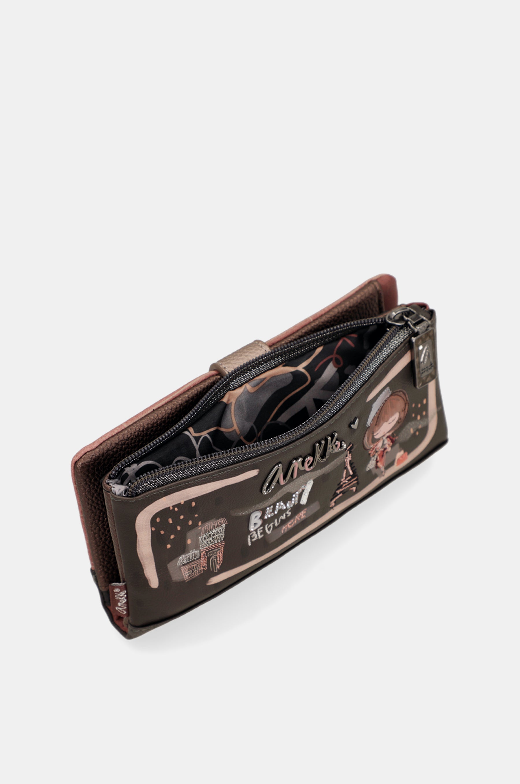 Brieftasche flexibel RFID Mademoiselle groß